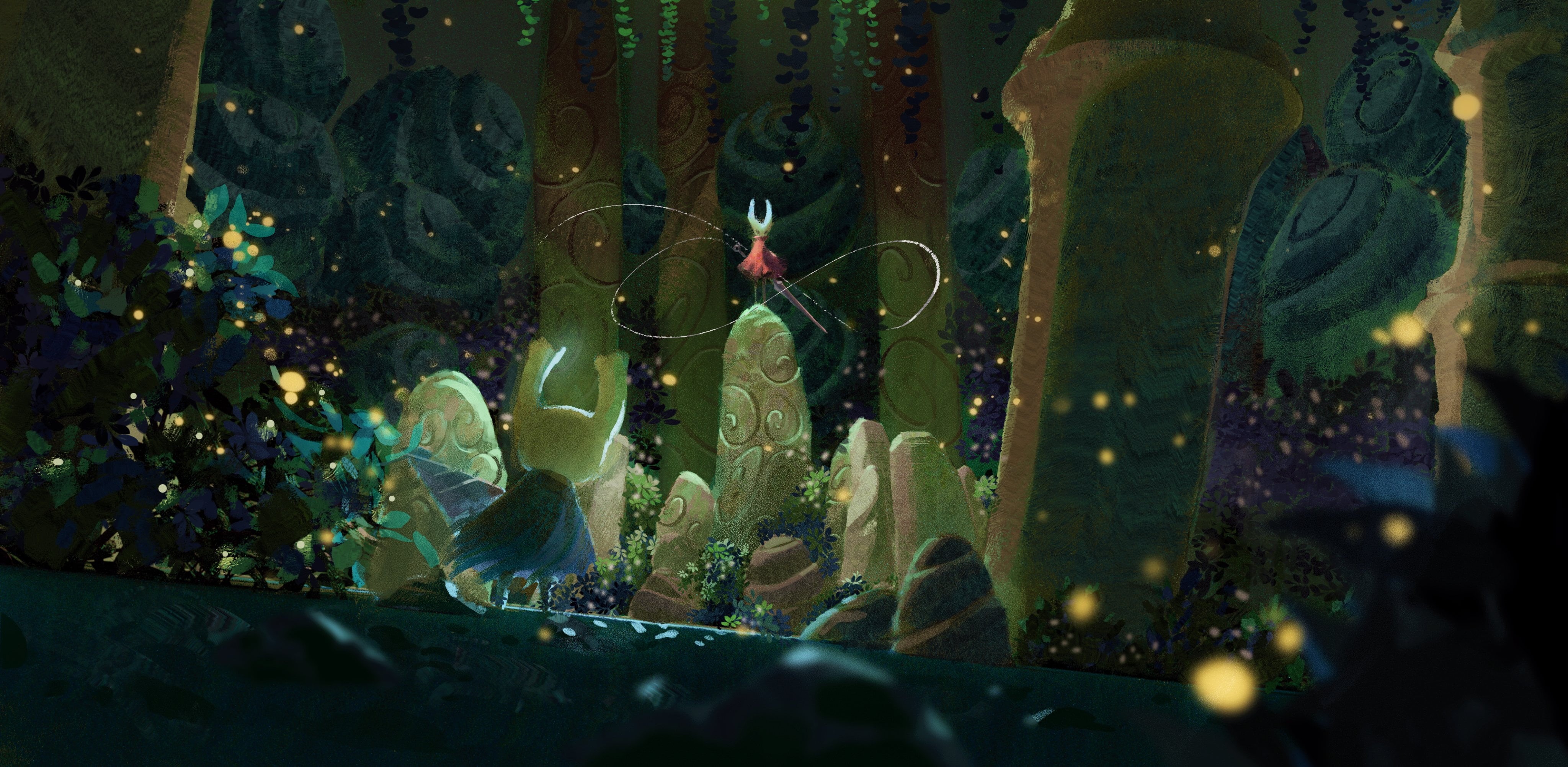 Hollow Knight, video games, artwork, fantasy art, video game art, 4K HD Wallpaper