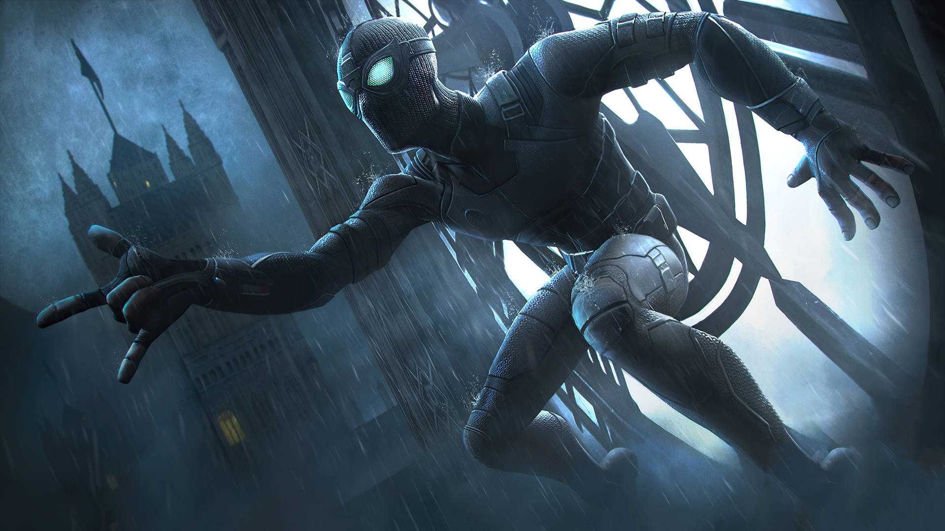 Black Spiderman Wallpaper