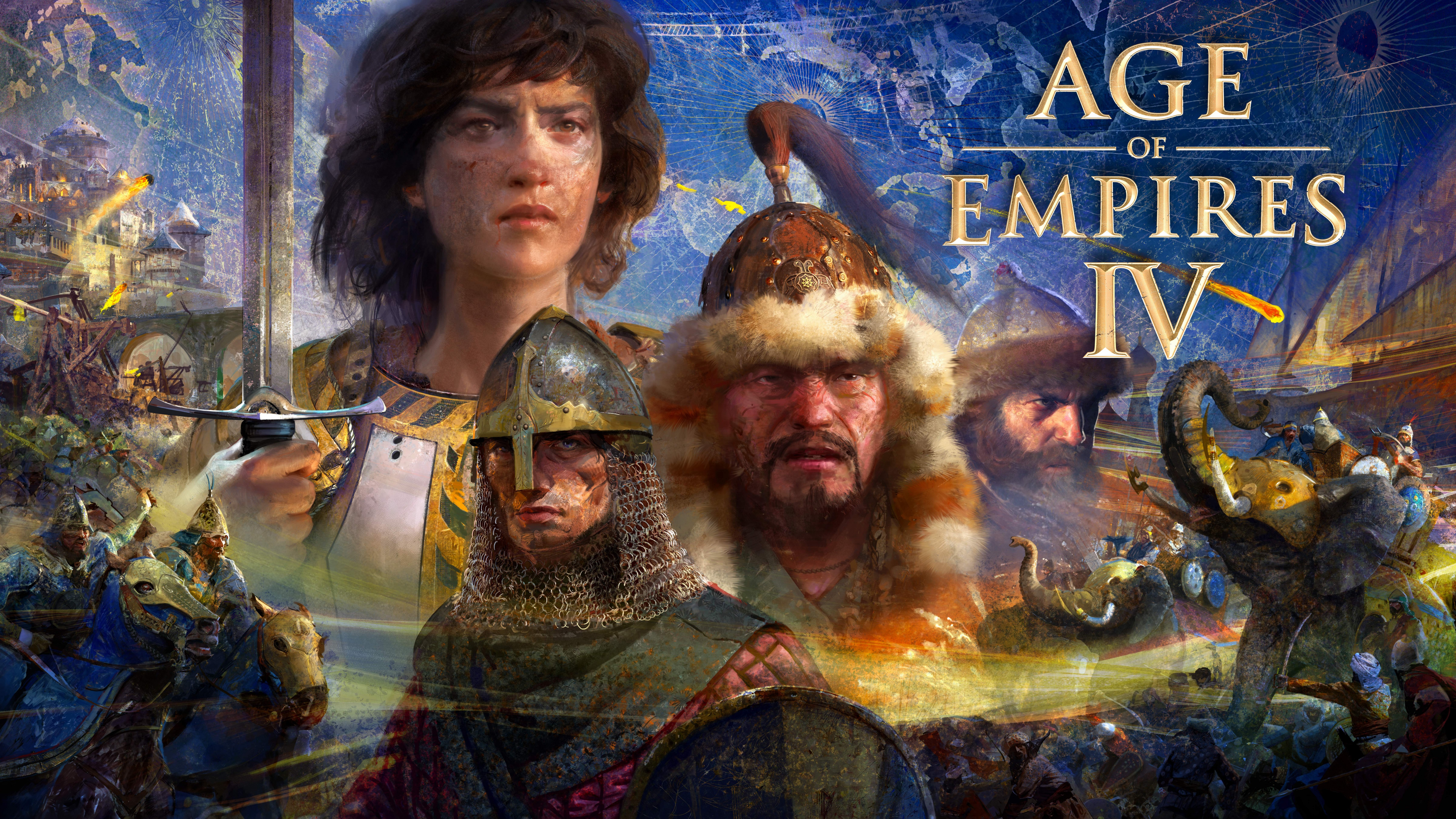 Age of Empires IV Wallpaper 4K, Age of Empires 4, PC Games