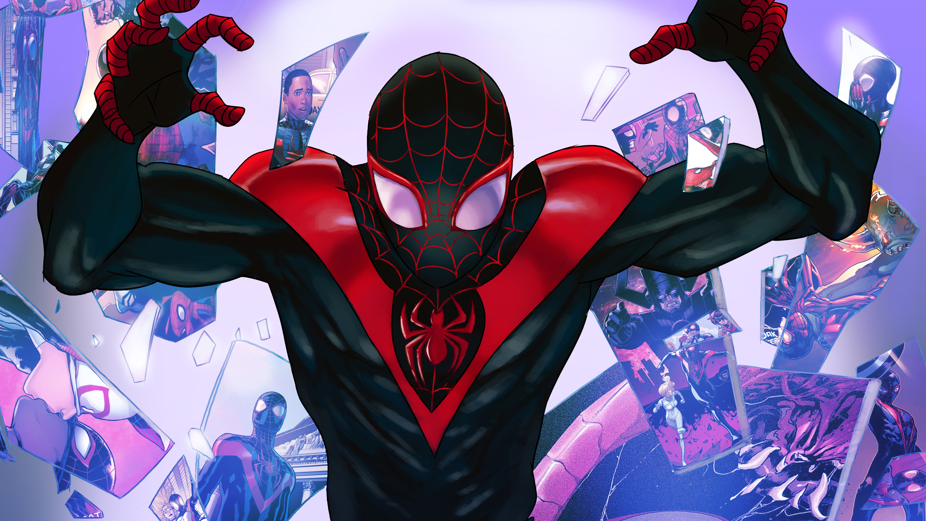Wallpaper 4k Spider Into Spider Verse 4k Wallpaper