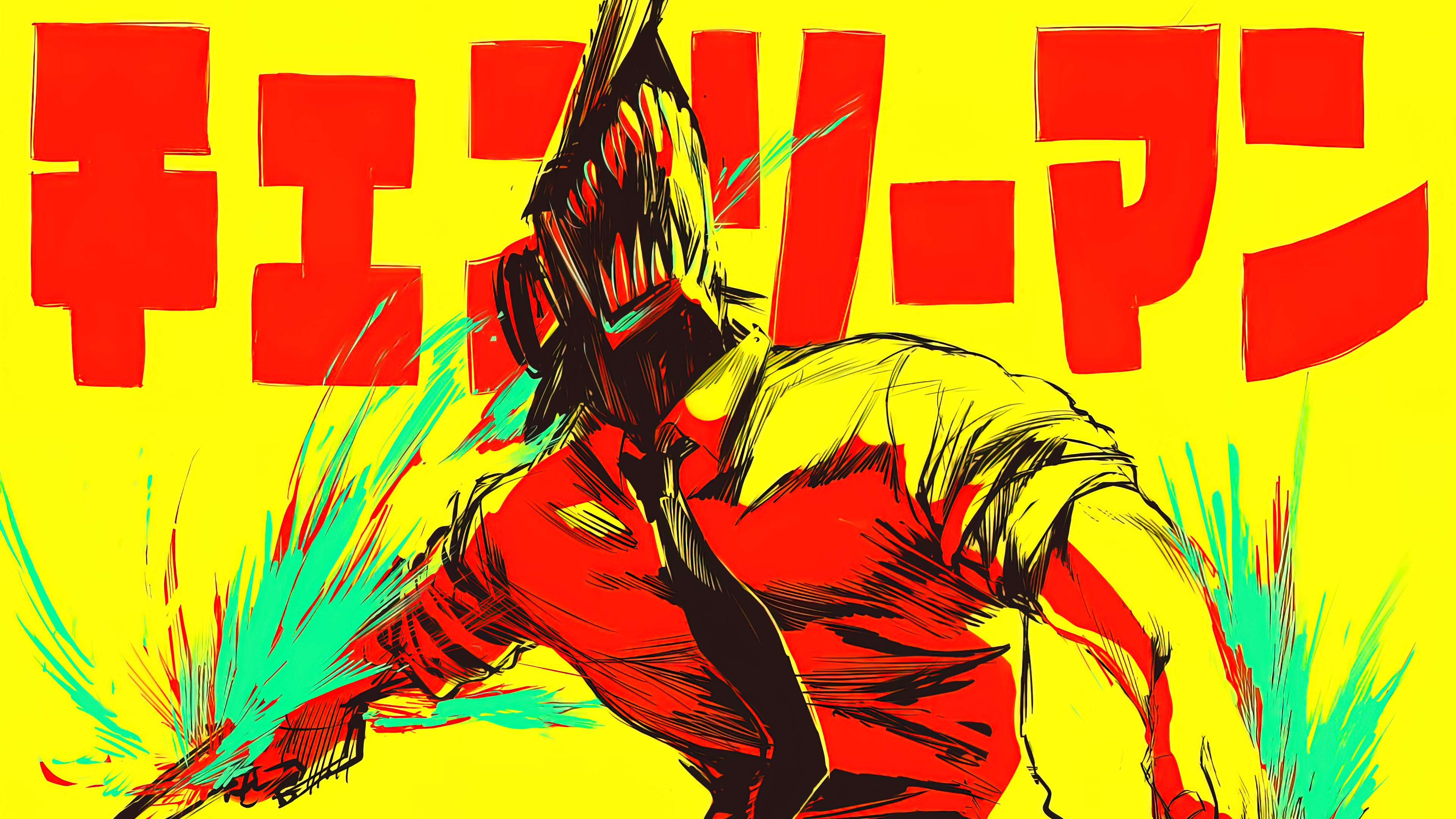 chainsaw man, anime, denji, 4k, pc Gallery HD Wallpaper