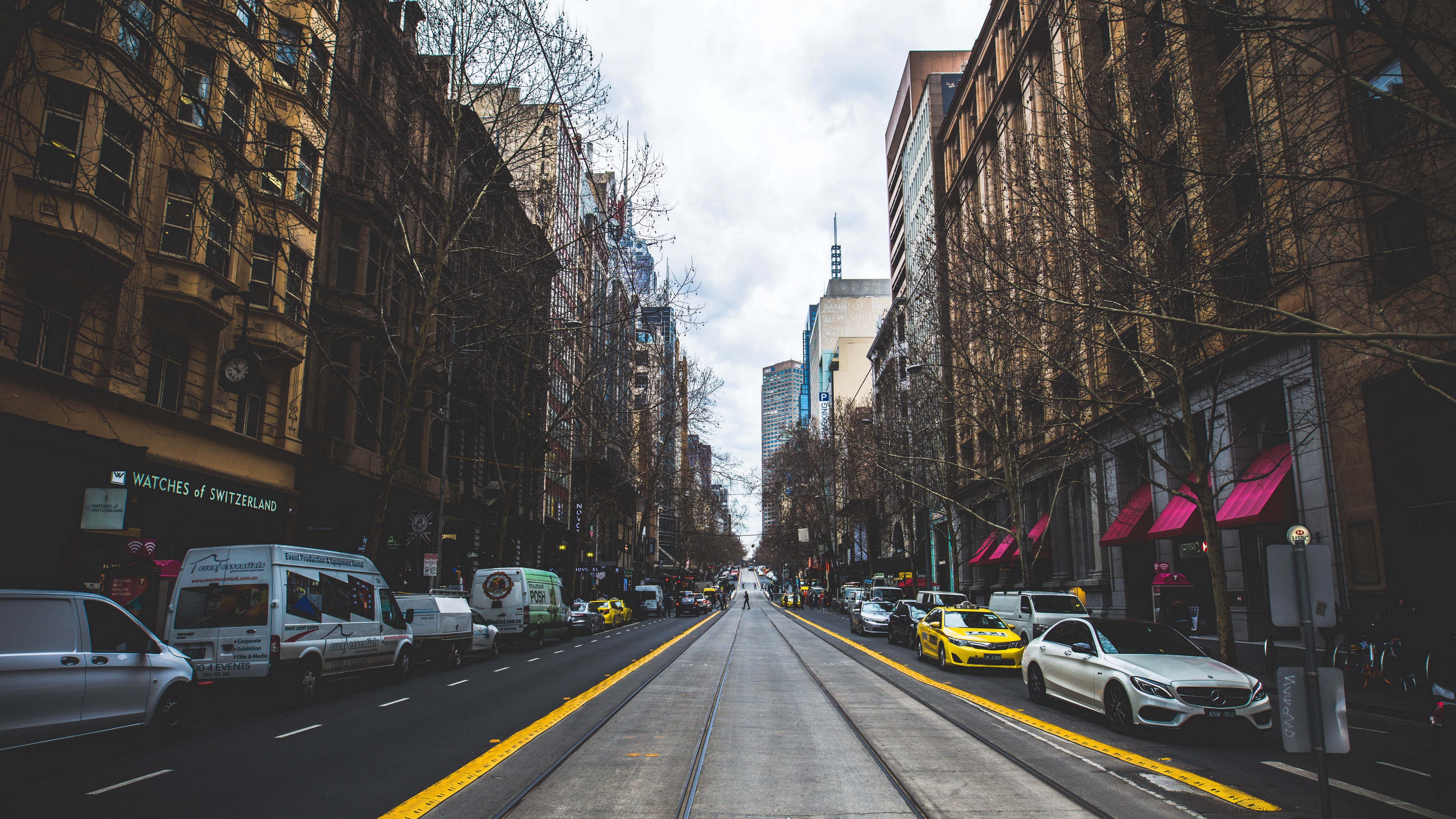 Wallpaper 4k city, street, road 4k Wallpaper