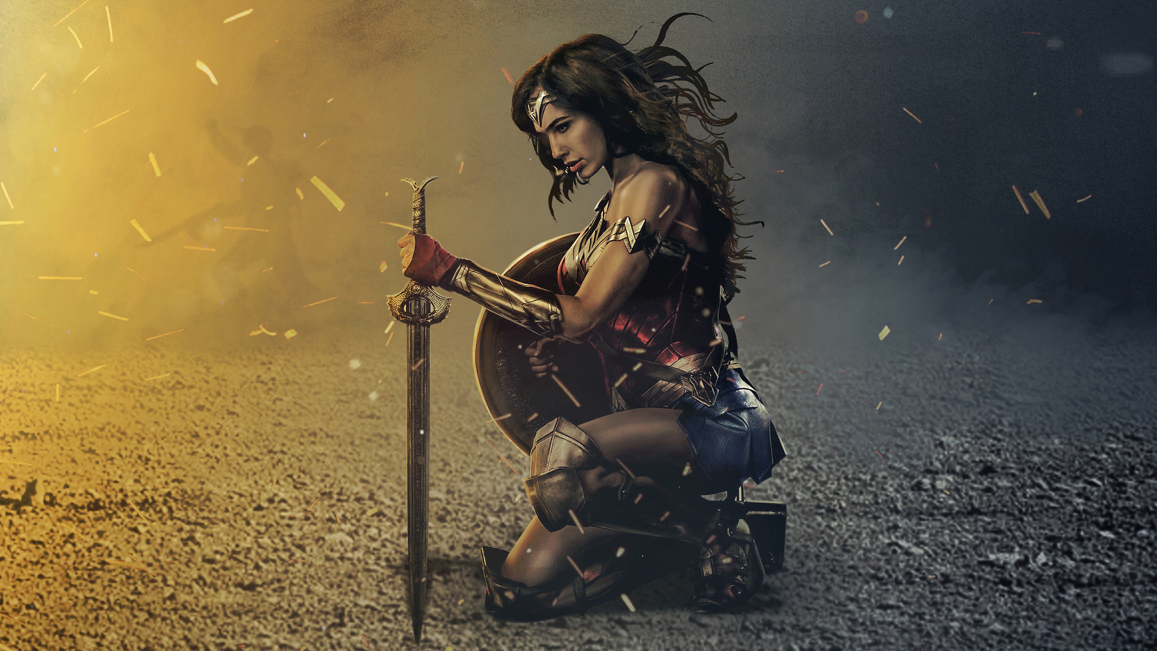 Wallpaper 4k Wonder Woman Oath Wallpaper