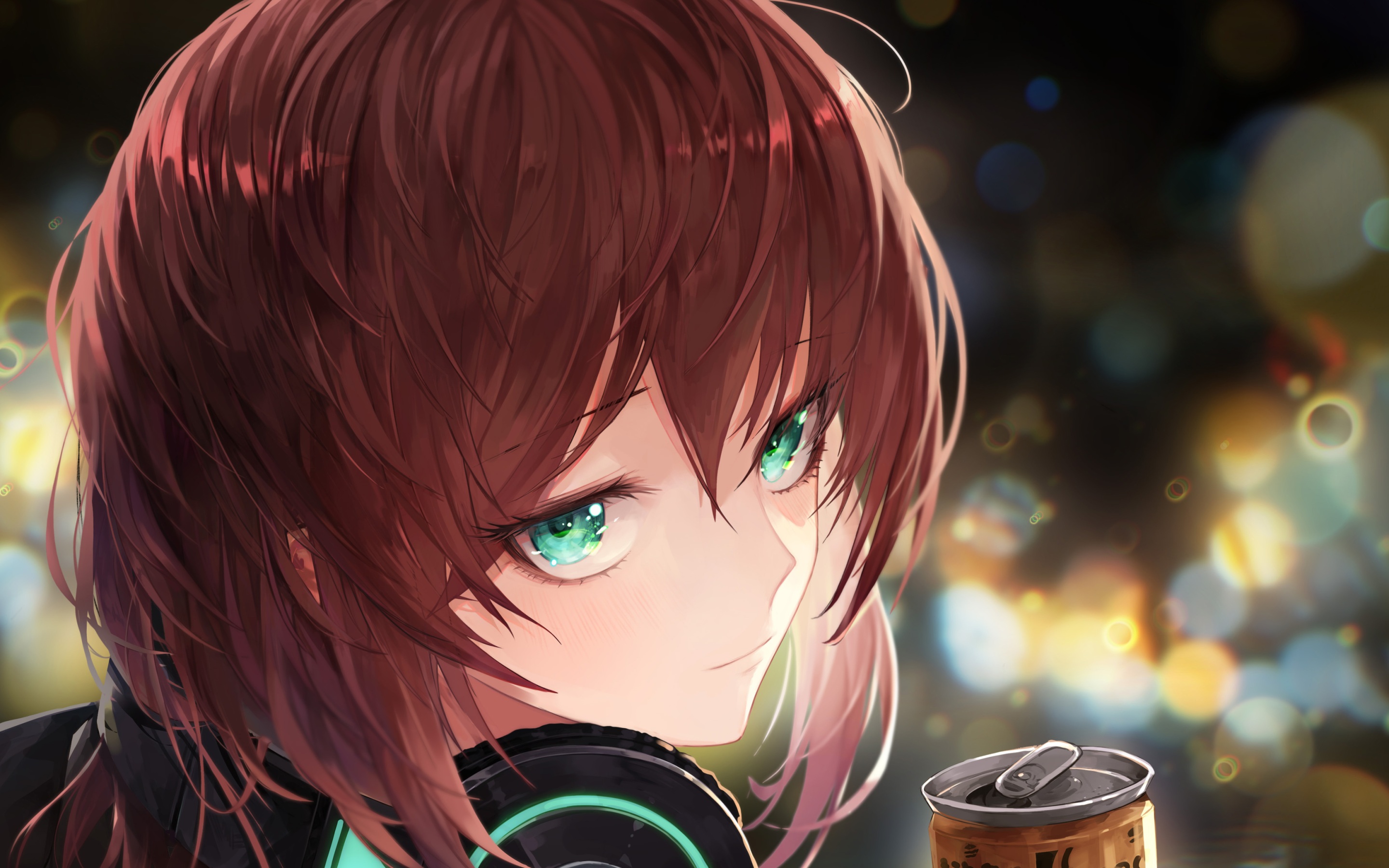 Wallpaper 4k Anime Green Eyes Wallpaper