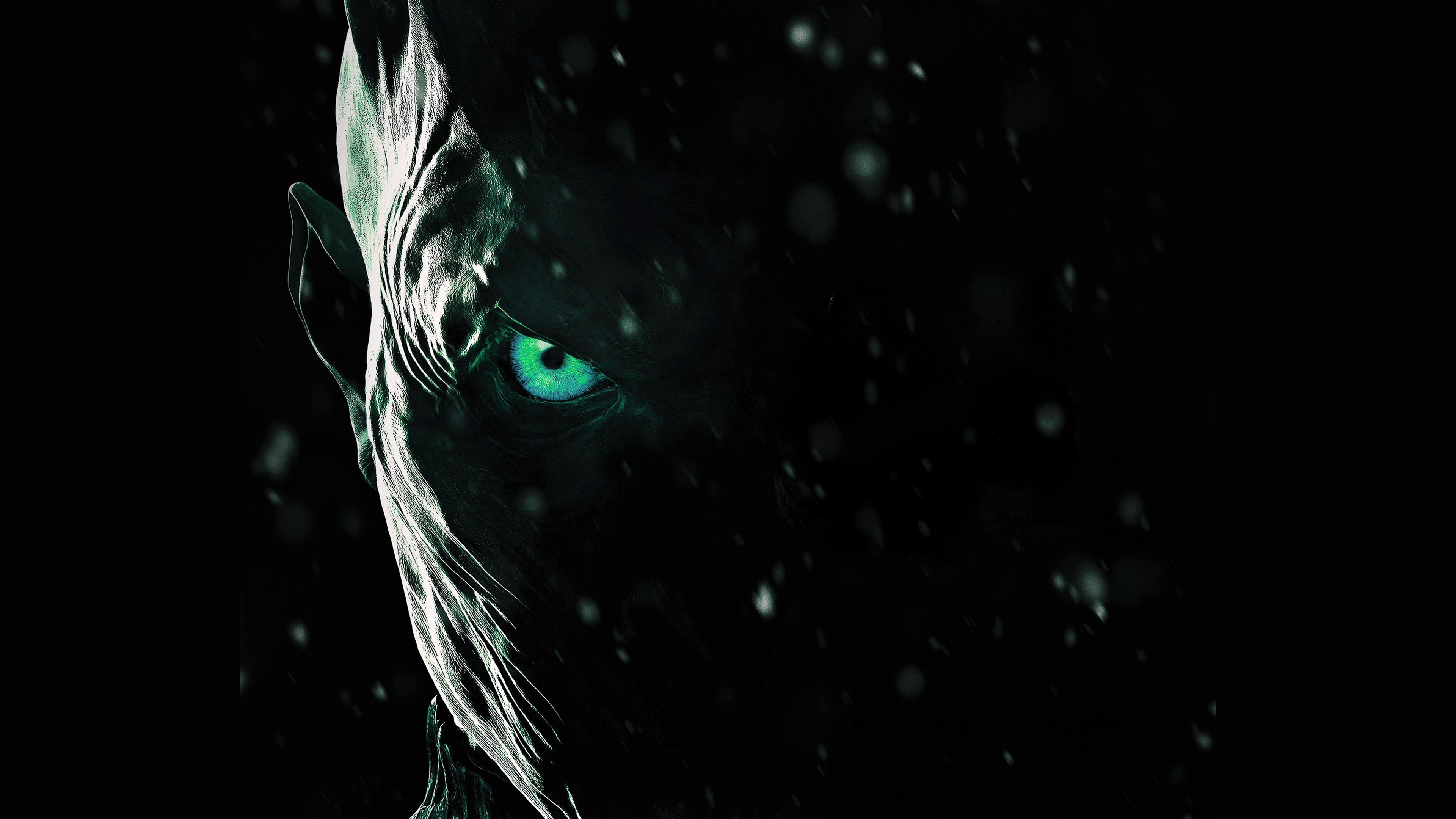 wallpaper for desktop, laptop. horror scary face dark anime eye art