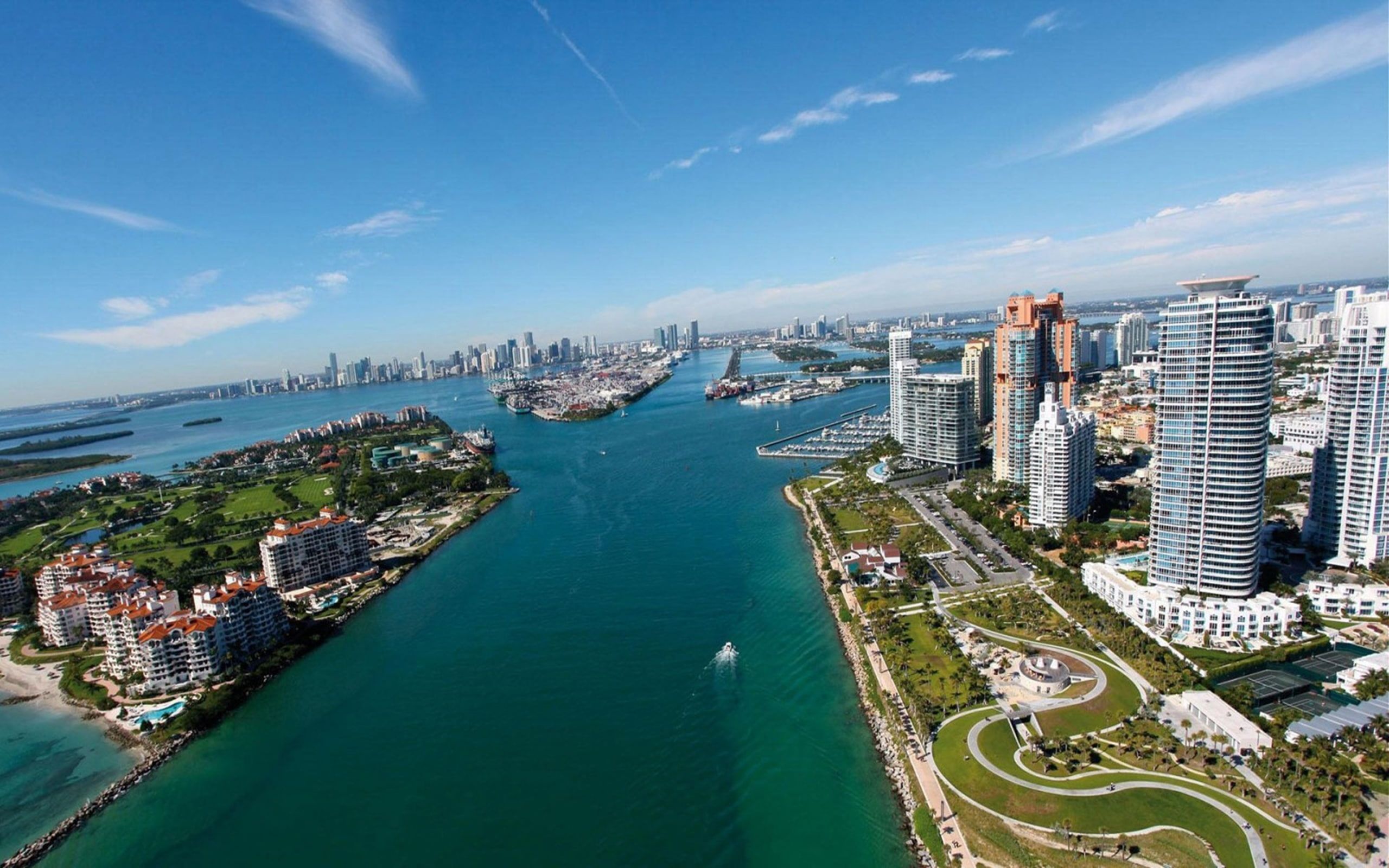 Florida City Miami Beach Wallpaper Widescreen K #wallpaper #hdwallpaper #desktop. Florida city, Beach wallpaper, Aerial view
