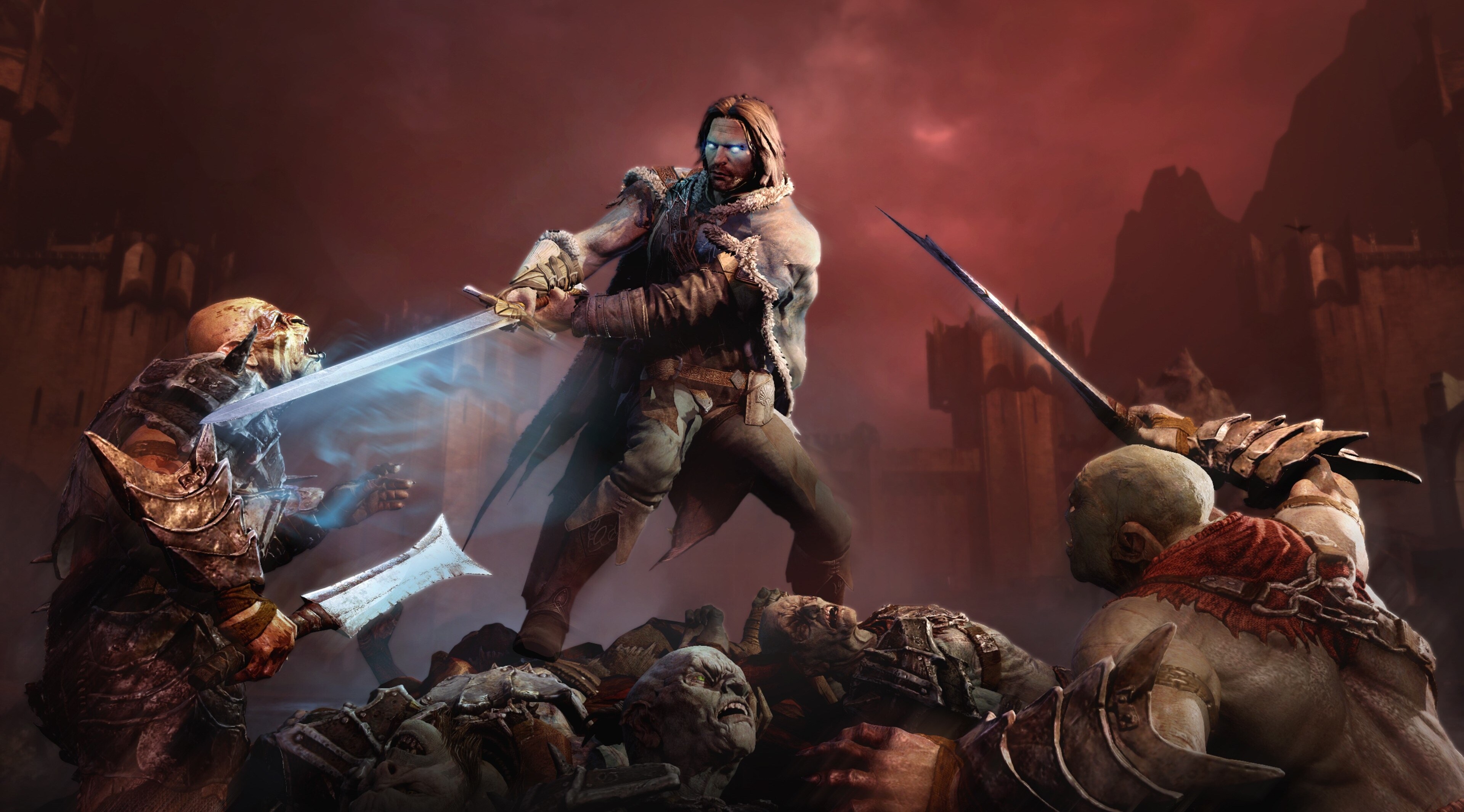 3840x2130 middle earth shadow of mordor 4k desktop Gallery HD Wallpaper