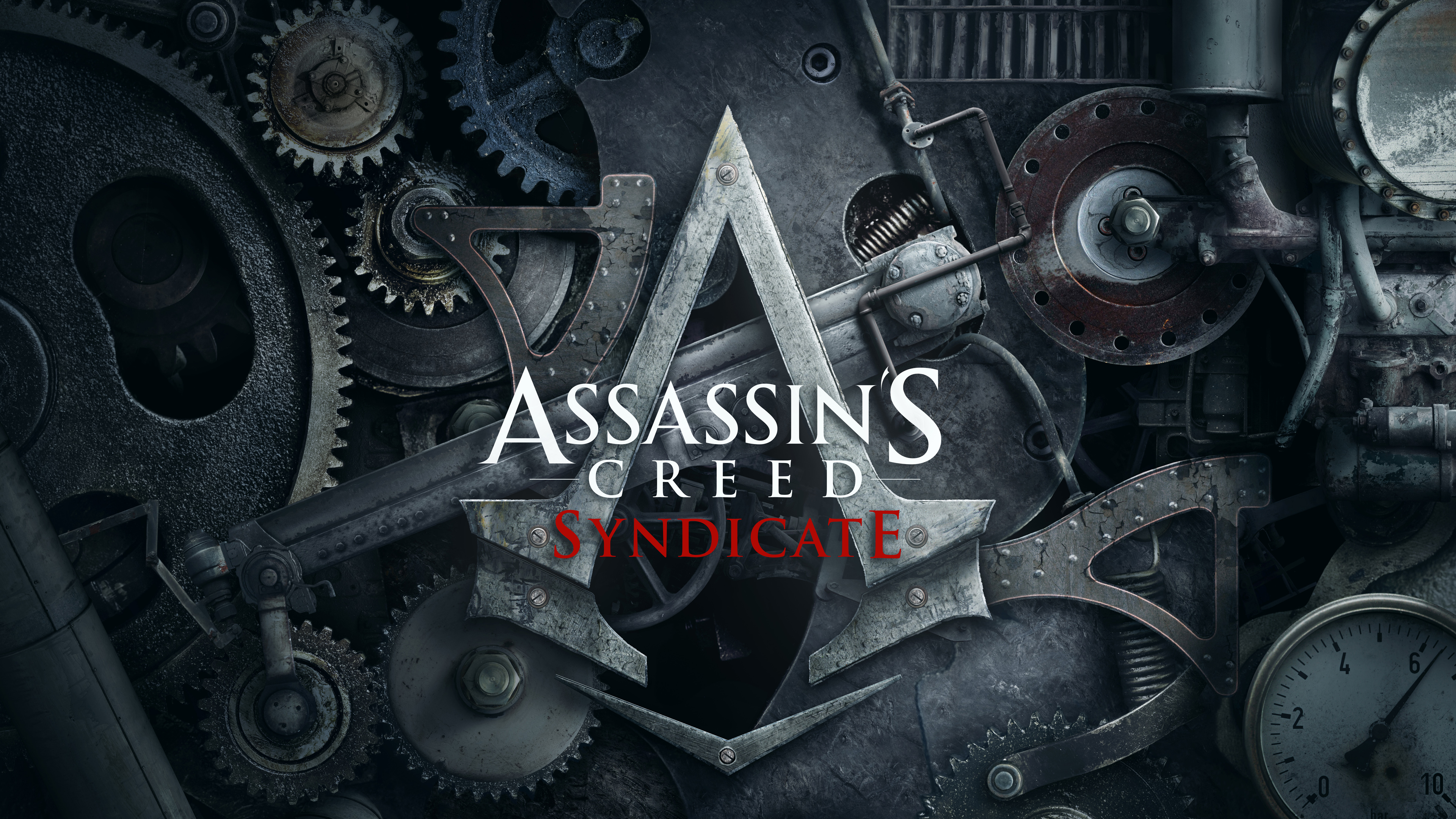 Wallpaper 4k Assassins Creed Syndicate Logo Wallpaper