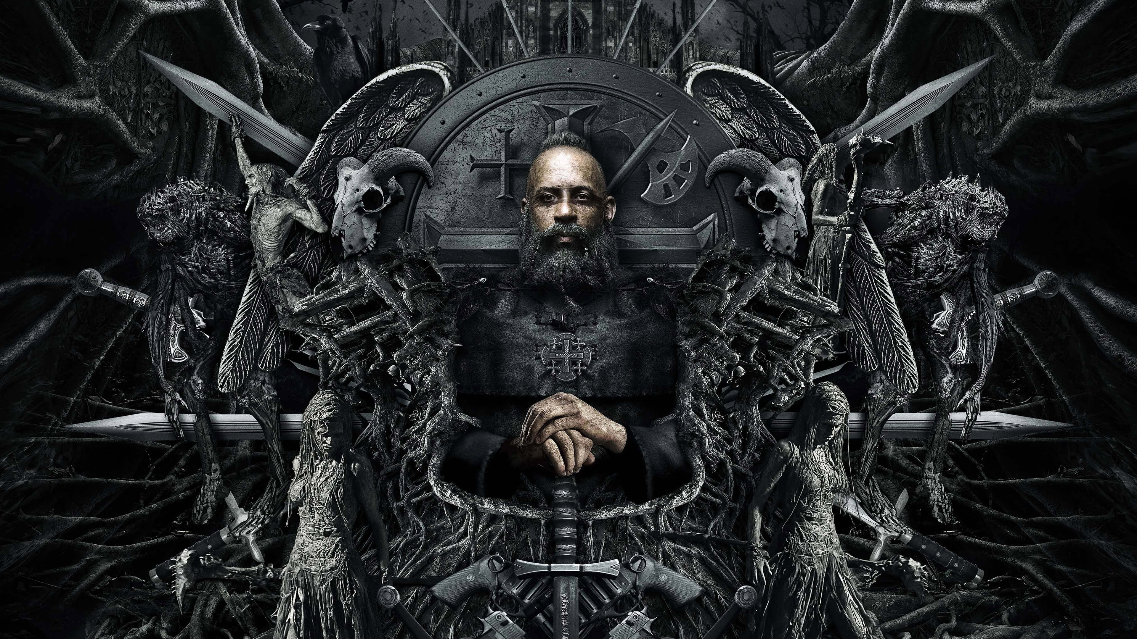 Free download Diesel as Kaulder in The Last Witch Hunter Movie Poster 4K Wallpaper [3840x2160] for your Desktop, Mobile & Tablet. Explore The Last Witch Hunter Wallpaper