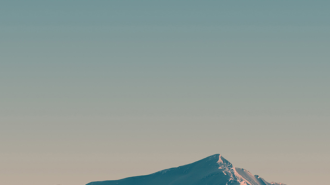 Nature Simple Mountain Blue