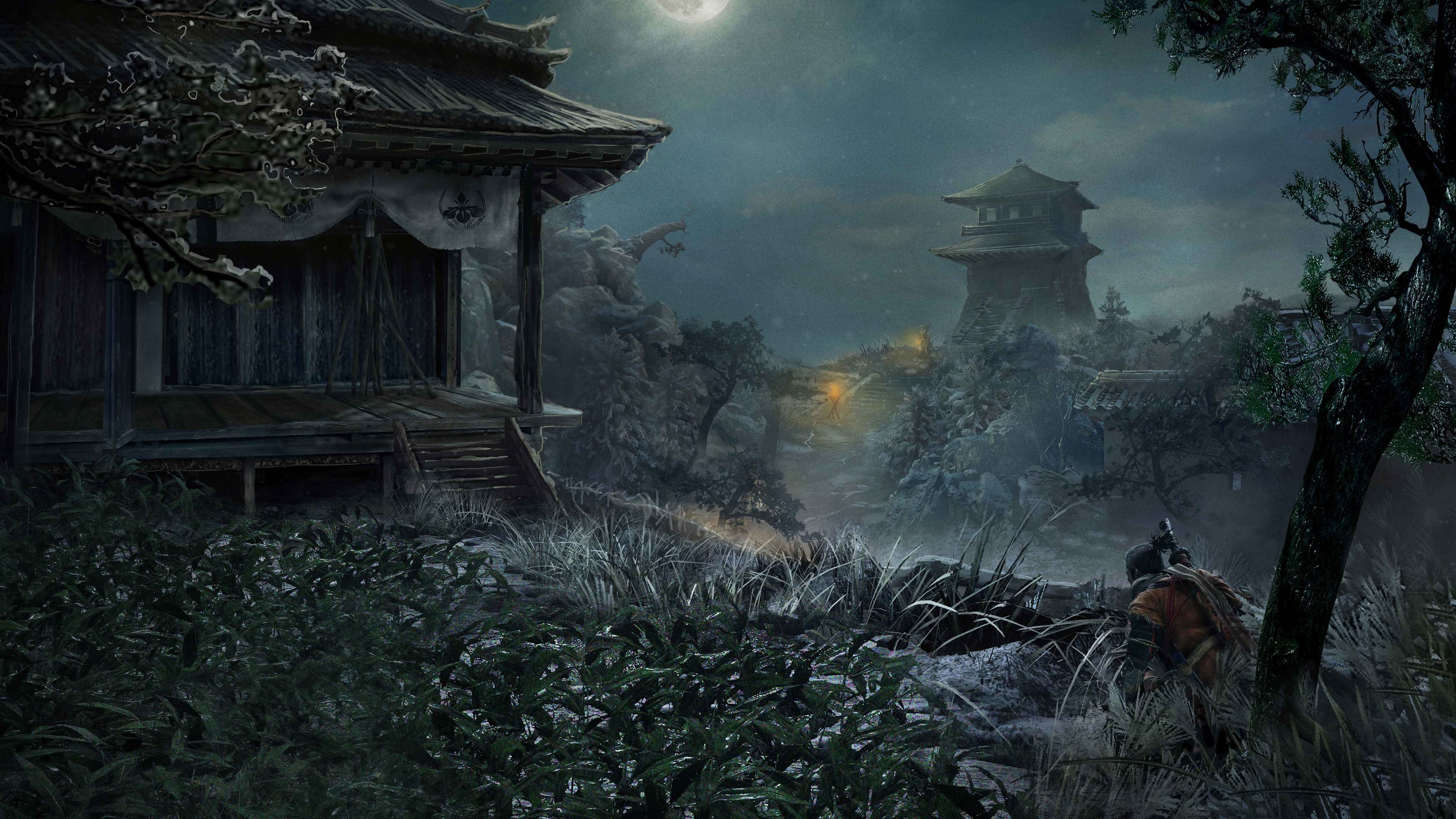 Wallpaper 4k Sekiro Shadows Die Twice Game Concept Art Wallpaper
