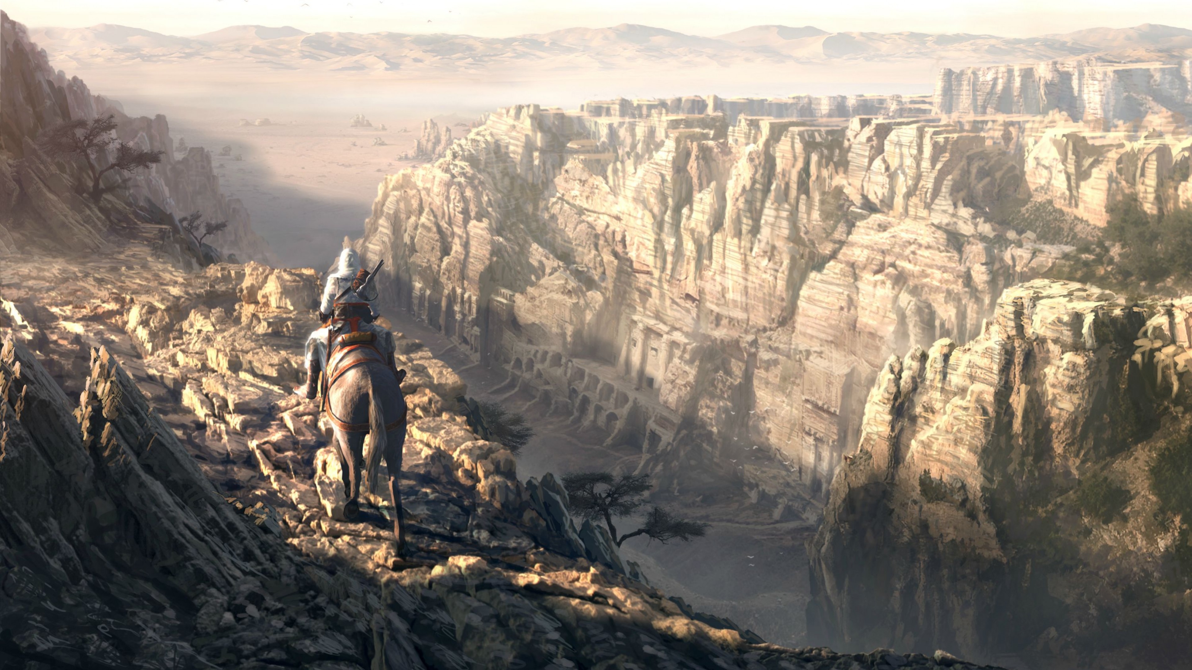 Assassin's Creed Concept Art HD Wallpaper 4K Ultra HD