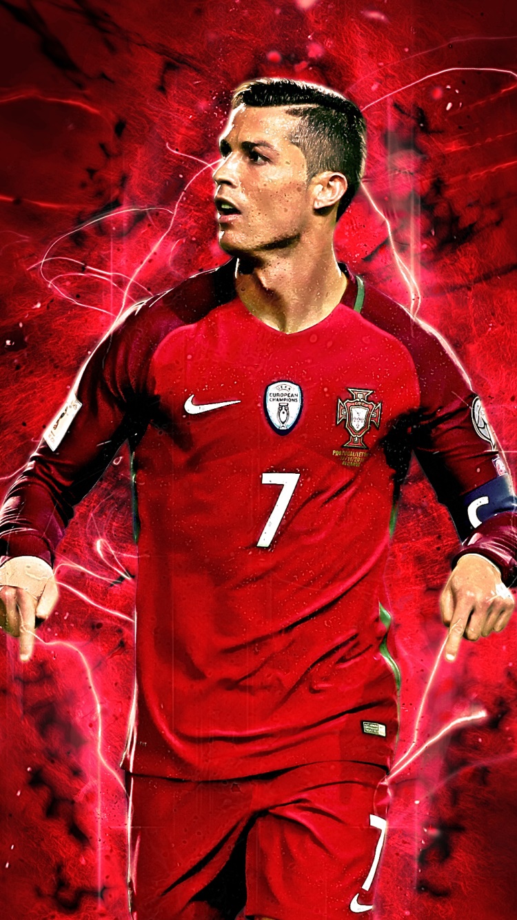 Wallpaper / Sports Cristiano Ronaldo Phone Wallpaper, Portuguese, Soccer, 750x1334 free download