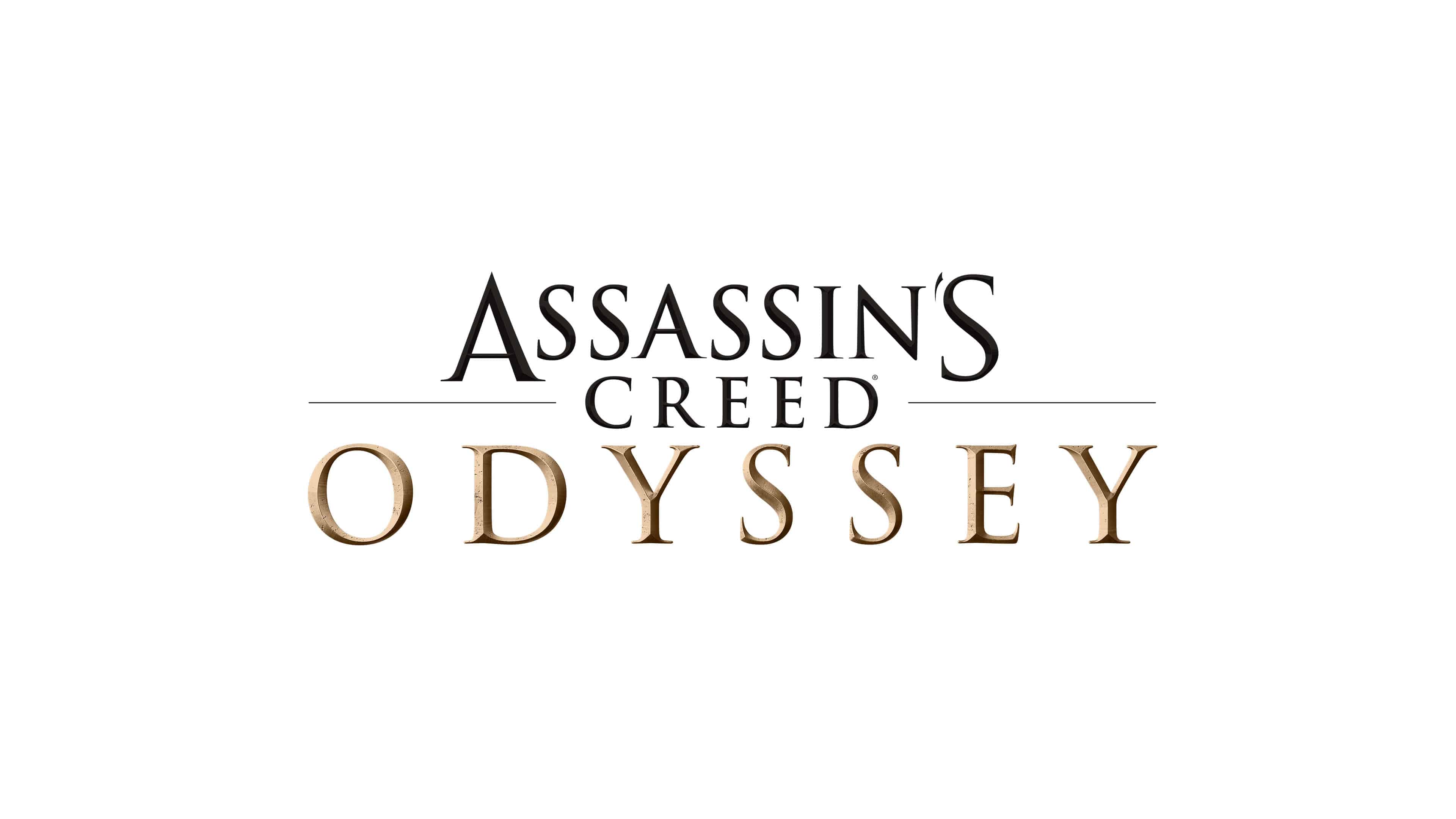 Assasins Creed Odyssey Logo UHD 4K Wallpaper