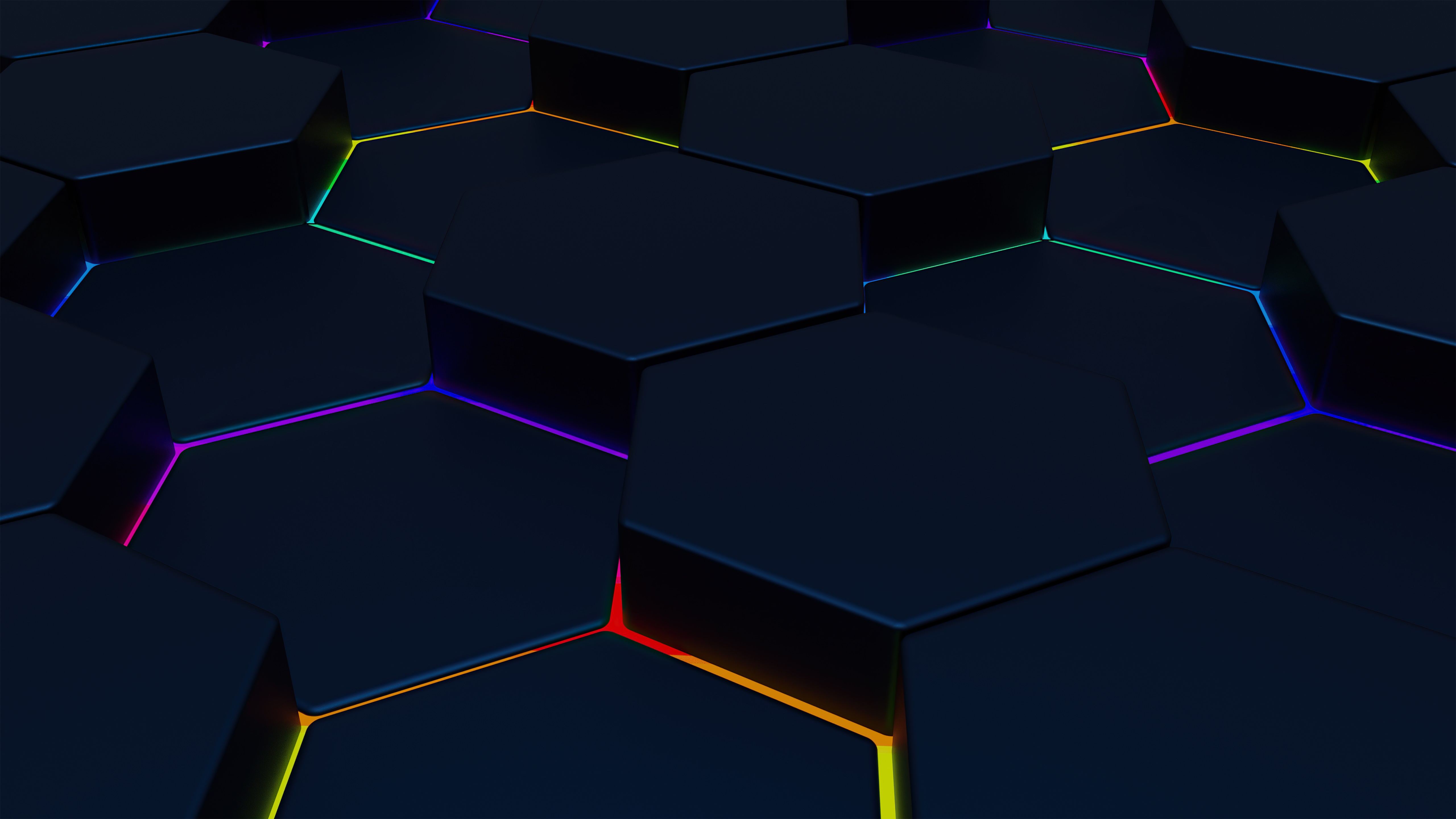 hexagon, abstract, artist, artwork, digital art, hd, 4k, 5k Gallery HD Wallpaper