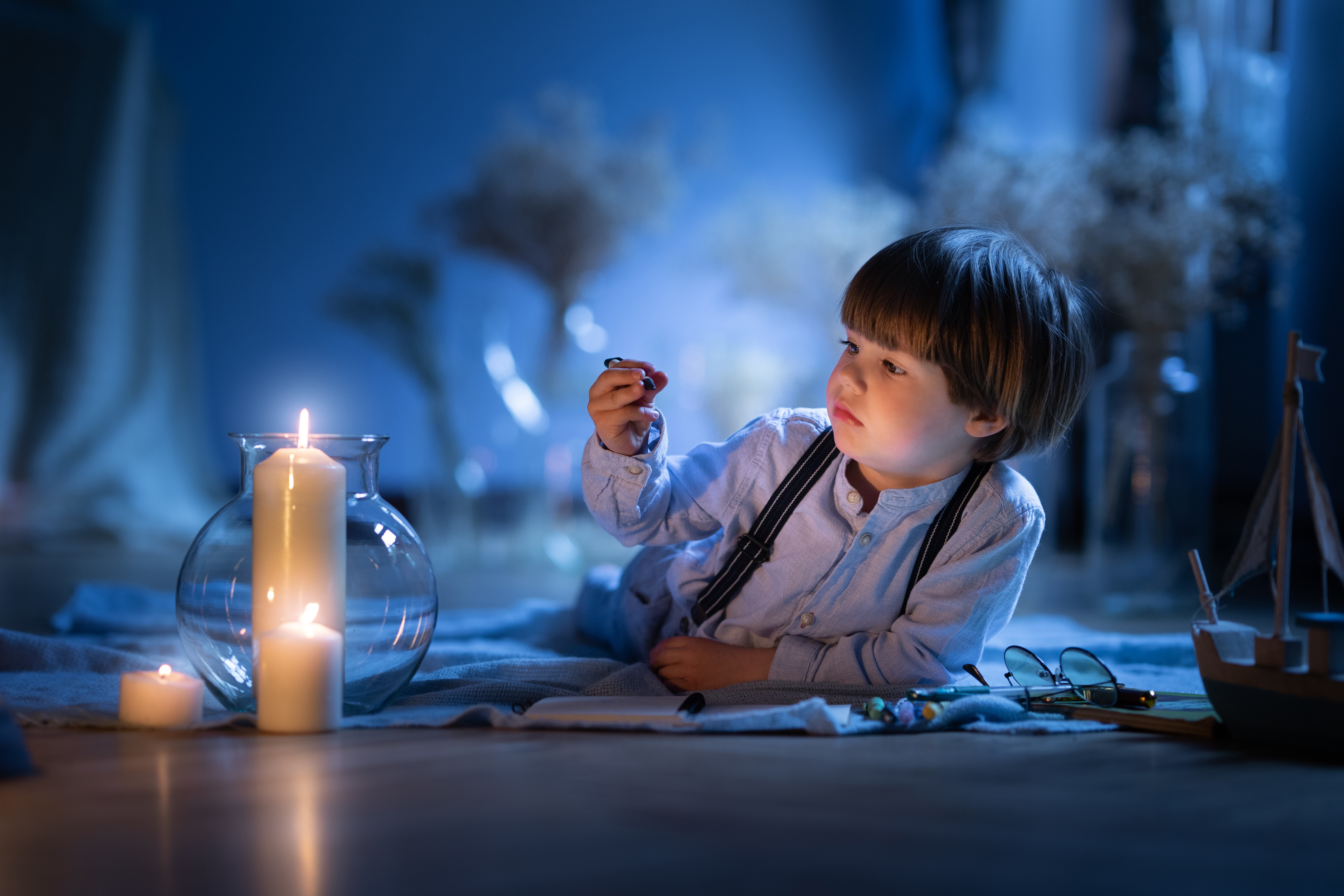 Photography Child 4K, Candle, Little Boy Gallery HD Wallpaper