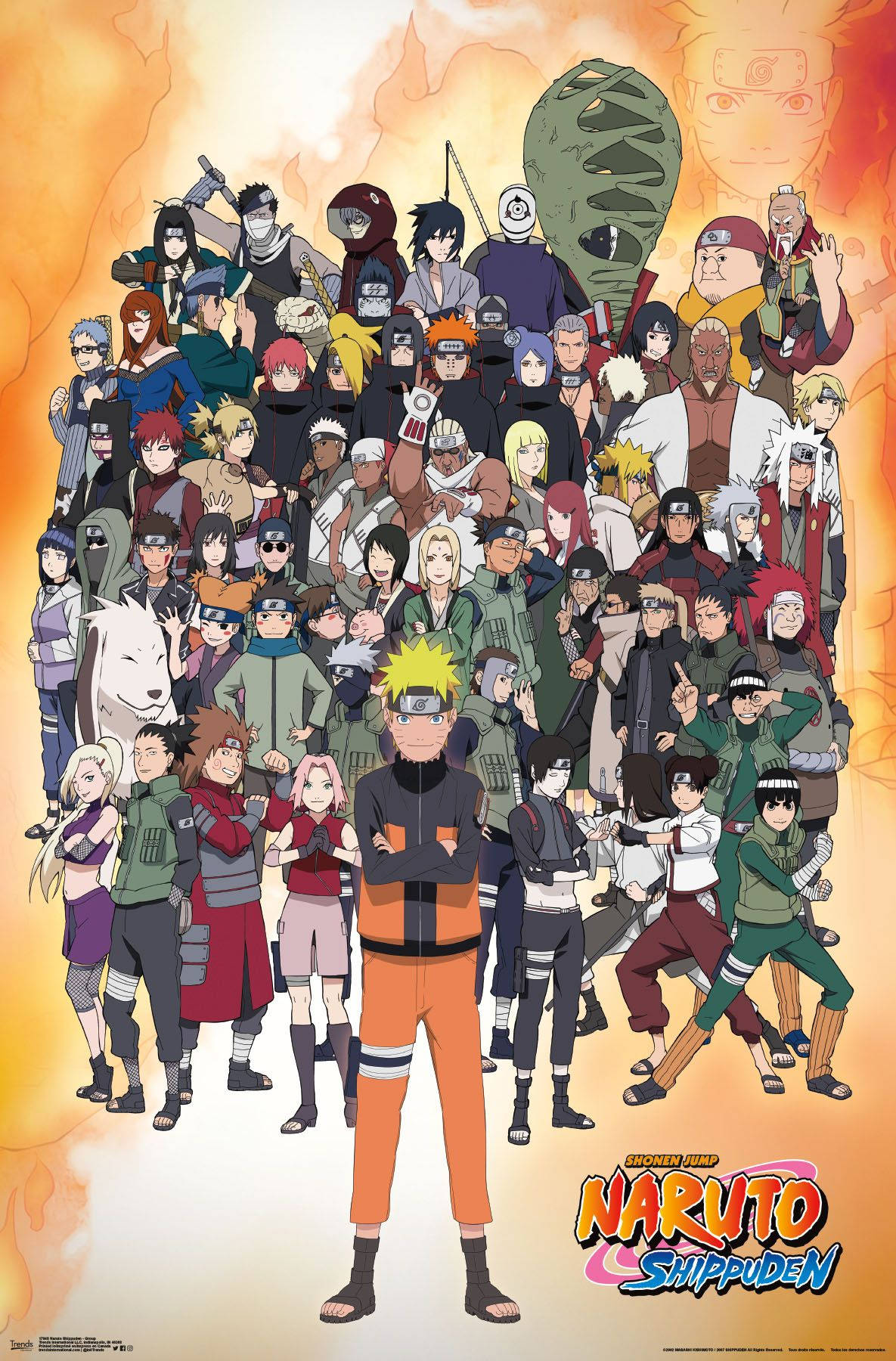 Naruto Shippuden All Characters Wallpaper
