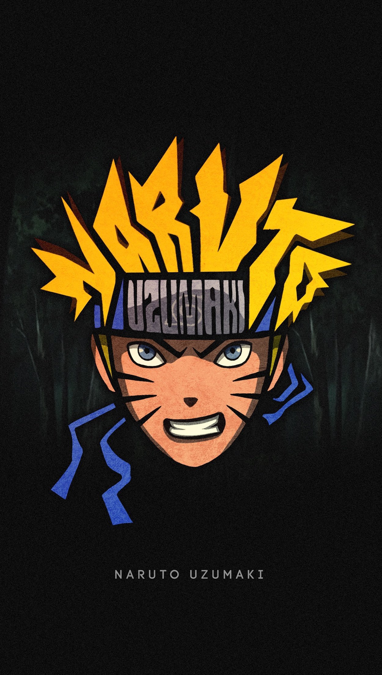 Naruto Uzumaki Minimalist Anime