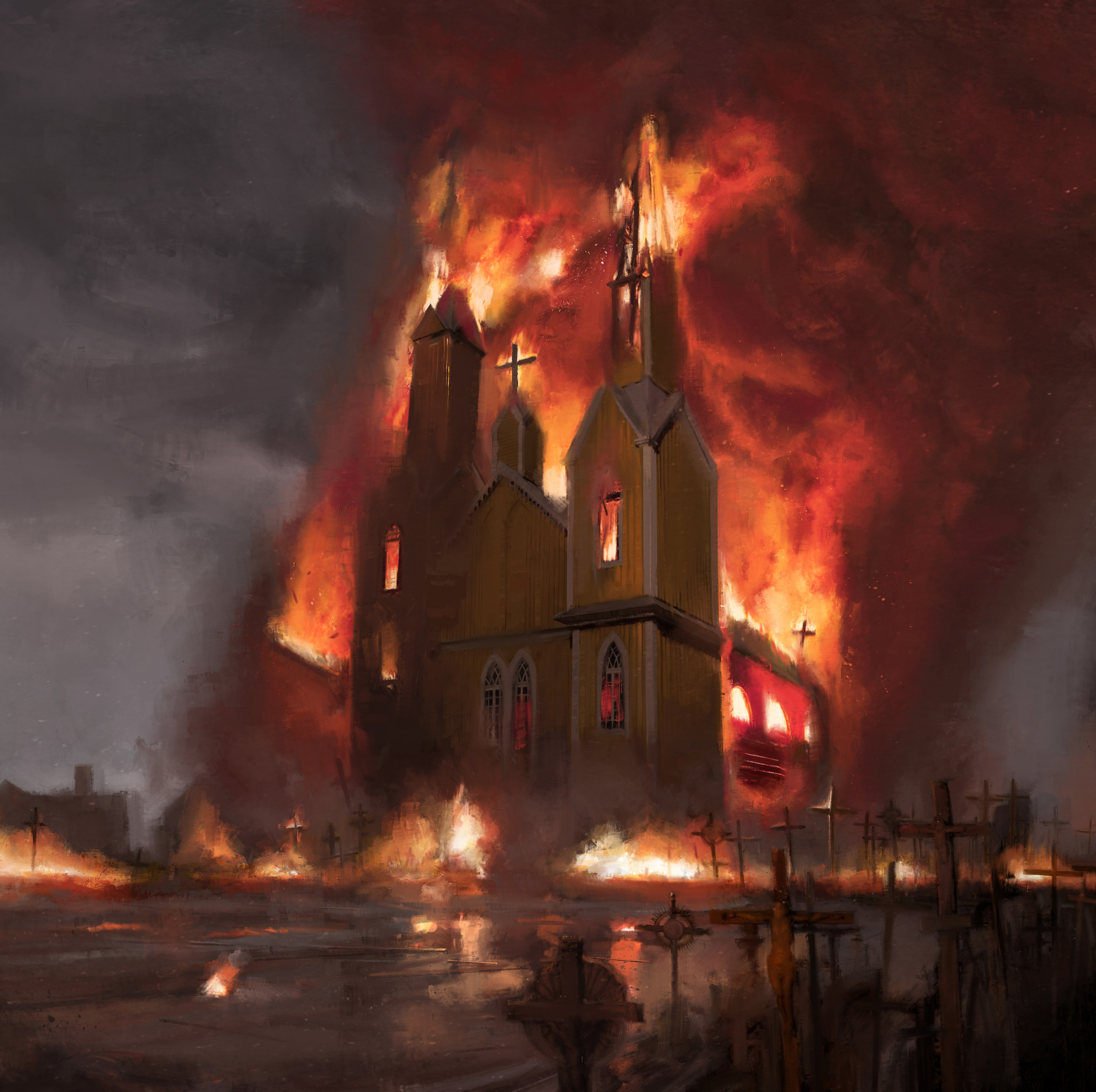 In the Light of Burning Churches