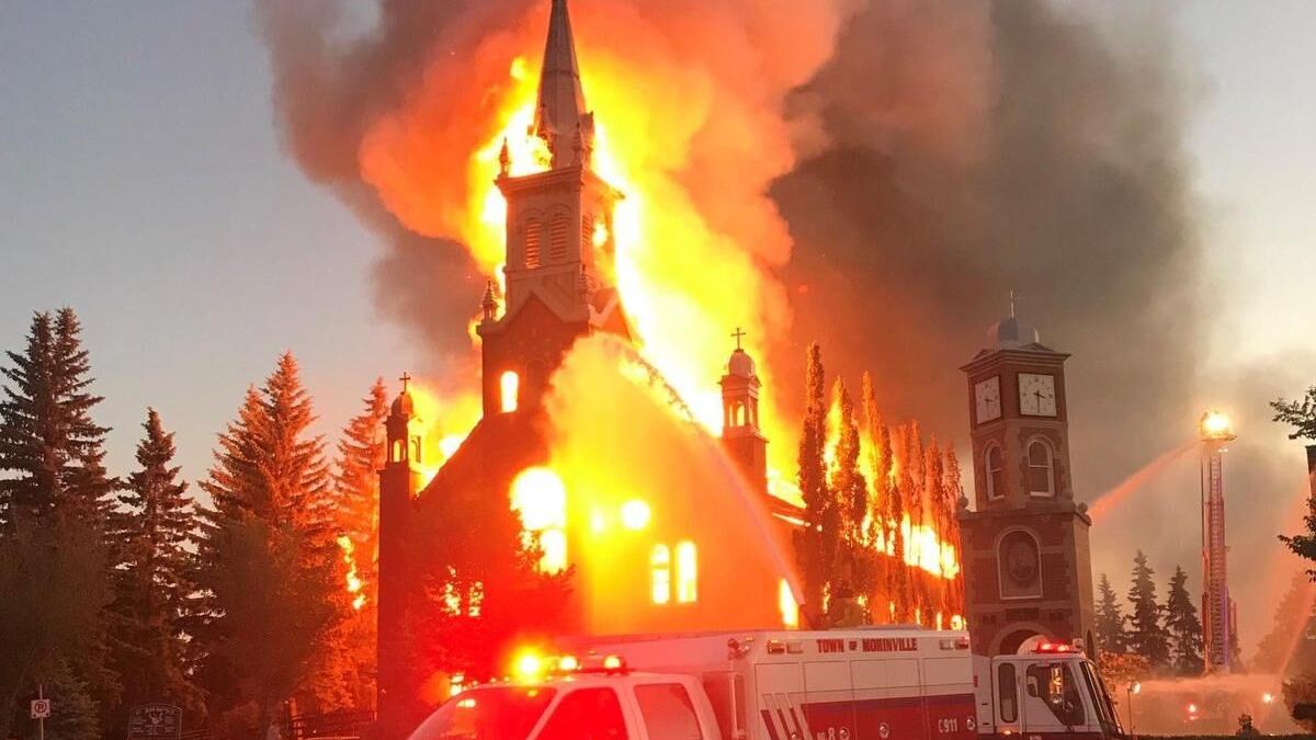 Churches are burning. This First Nations grand chief wants to provide security for others: 'These are potential evidence sites'
