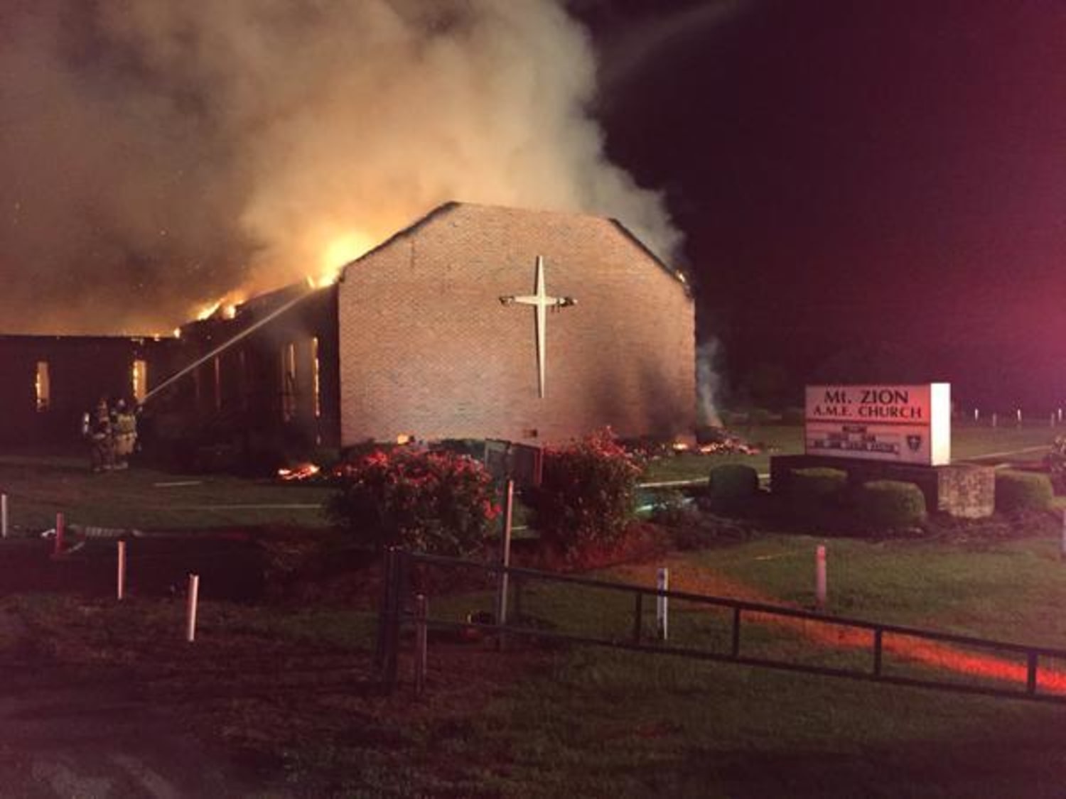 South Carolina Black Church, Once Torched by KKK, Burns Again
