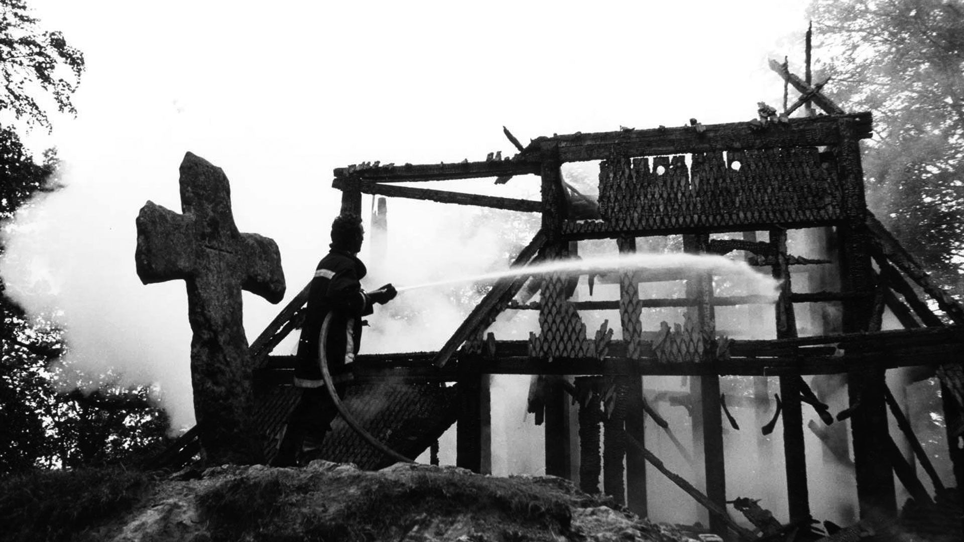 Years Ago: Fantoft Stavkyrkje Burns (Norwegian Church Arson 1992) P