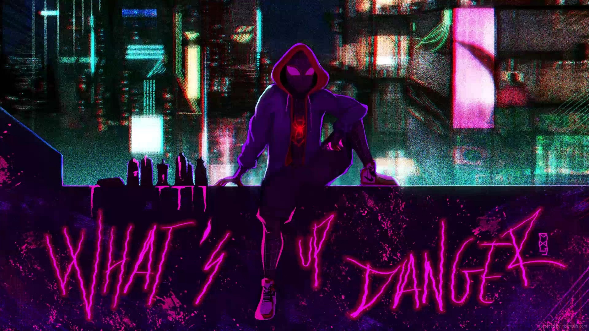 Spider Man Into The Spider Verse Live Wallpaper, Animated Wallpaper