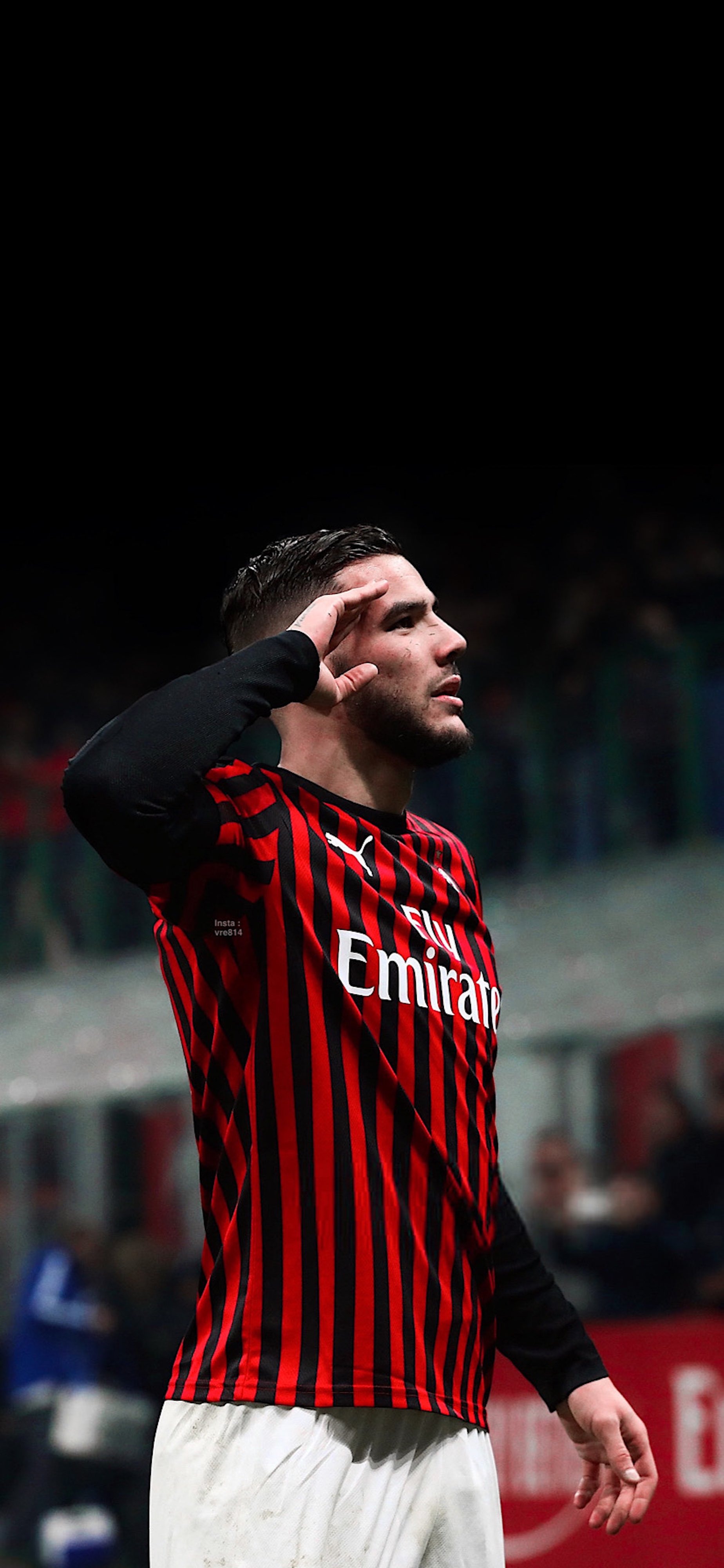 ناصر - #Wallpaper 4k. Theo Hernandez #acmilan #SerieA
