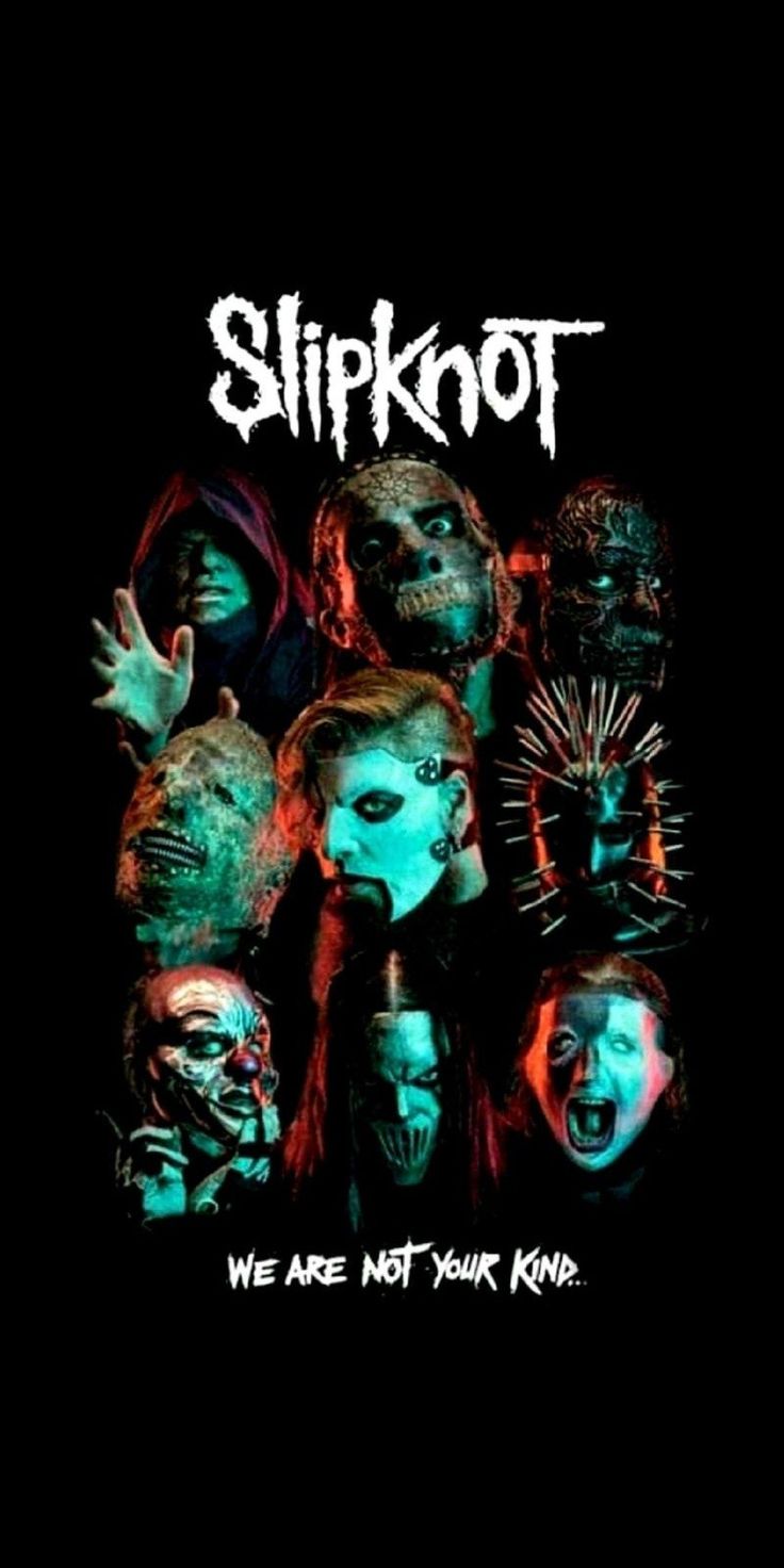 SLIPKNOT. Slipknot, Band wallpaper, Band posters