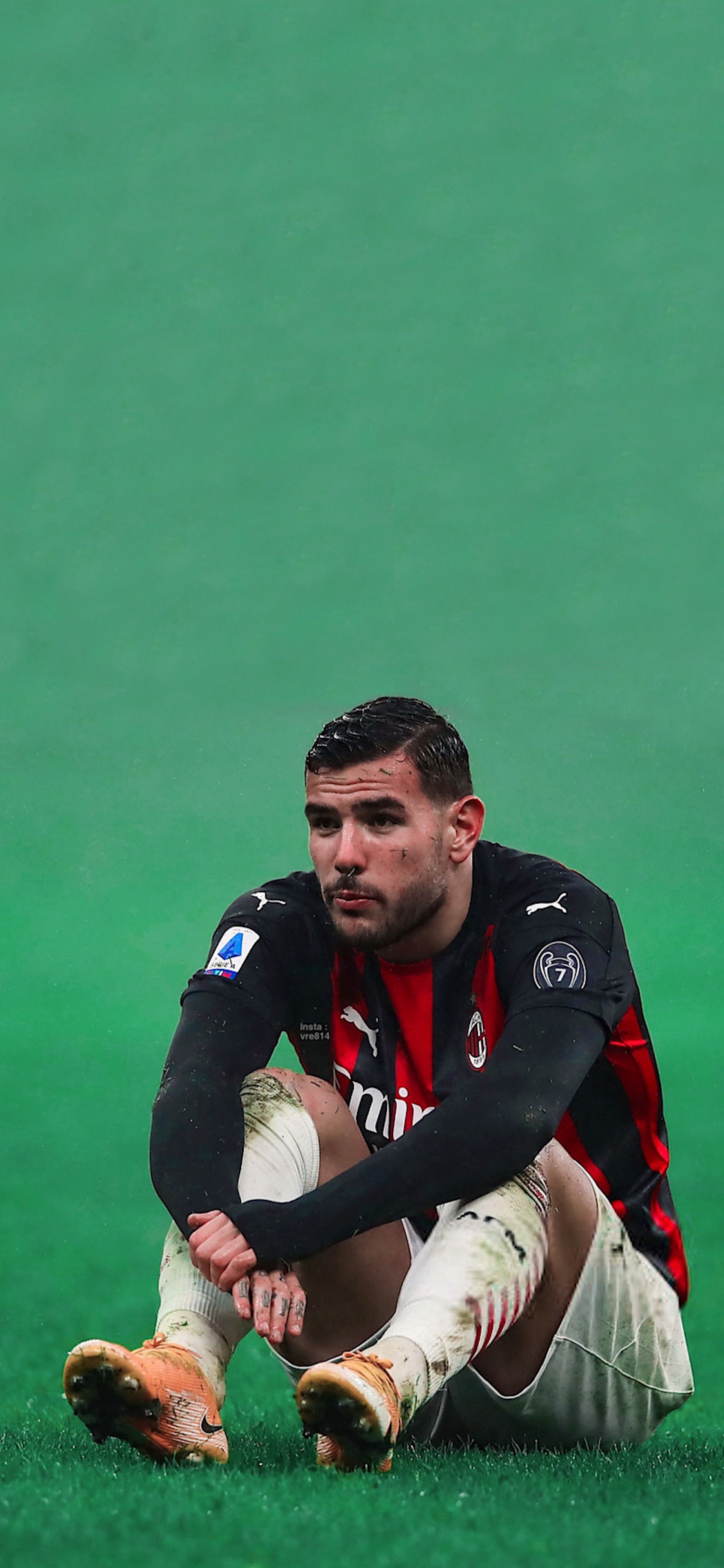 ناصر - #Wallpaper 4k. Theo Hernandez #acmilan #SerieA