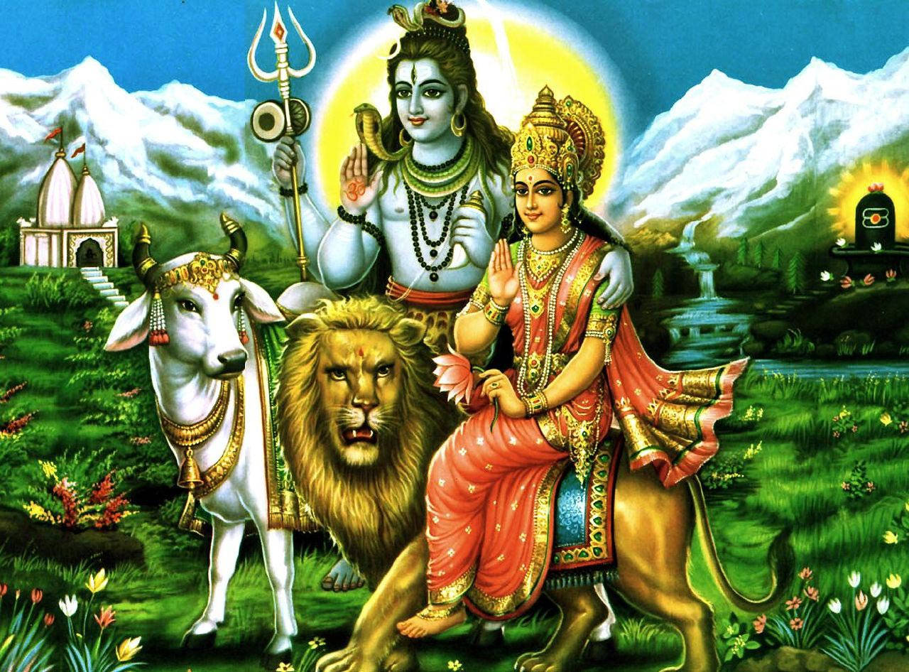 Shiva Parvati Wallpaper
