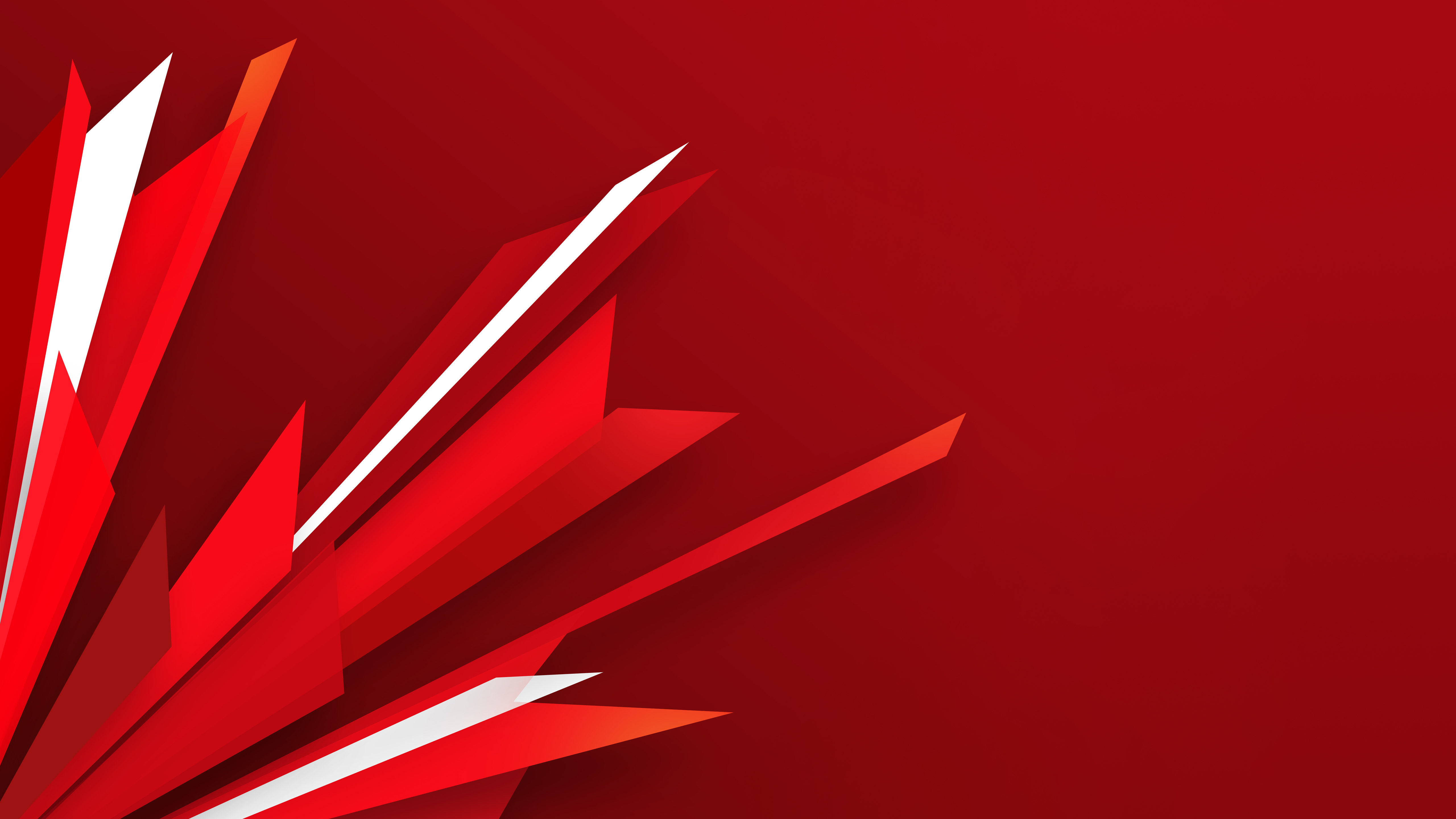 Abstract Red 4K Gallery HD Wallpaper