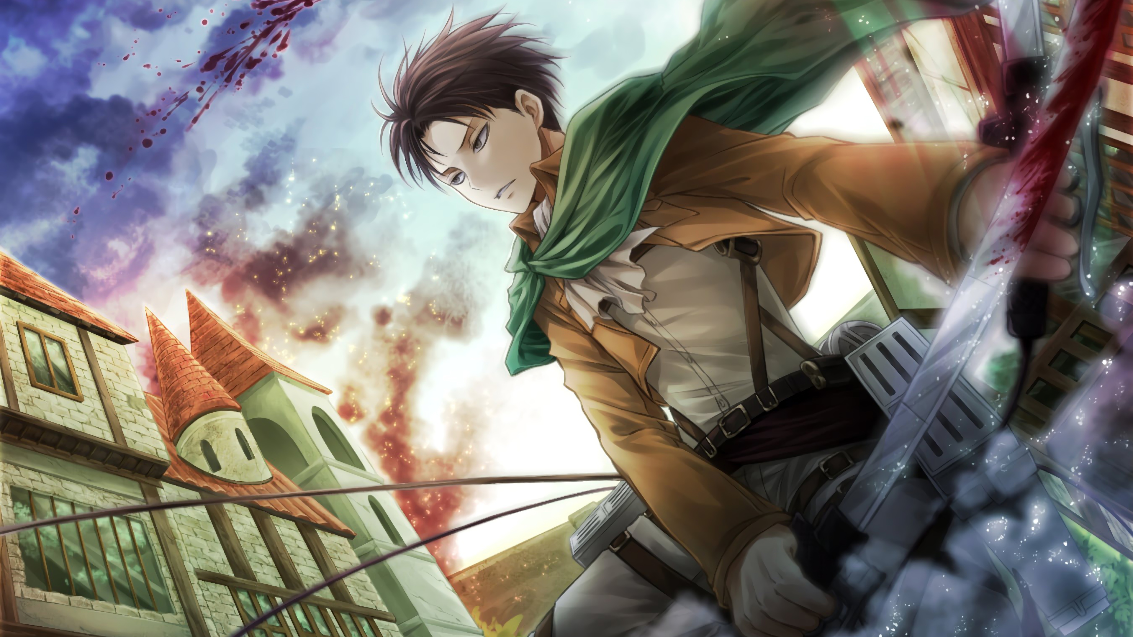 Levi, Attack on Titan, 4K Gallery HD Wallpaper