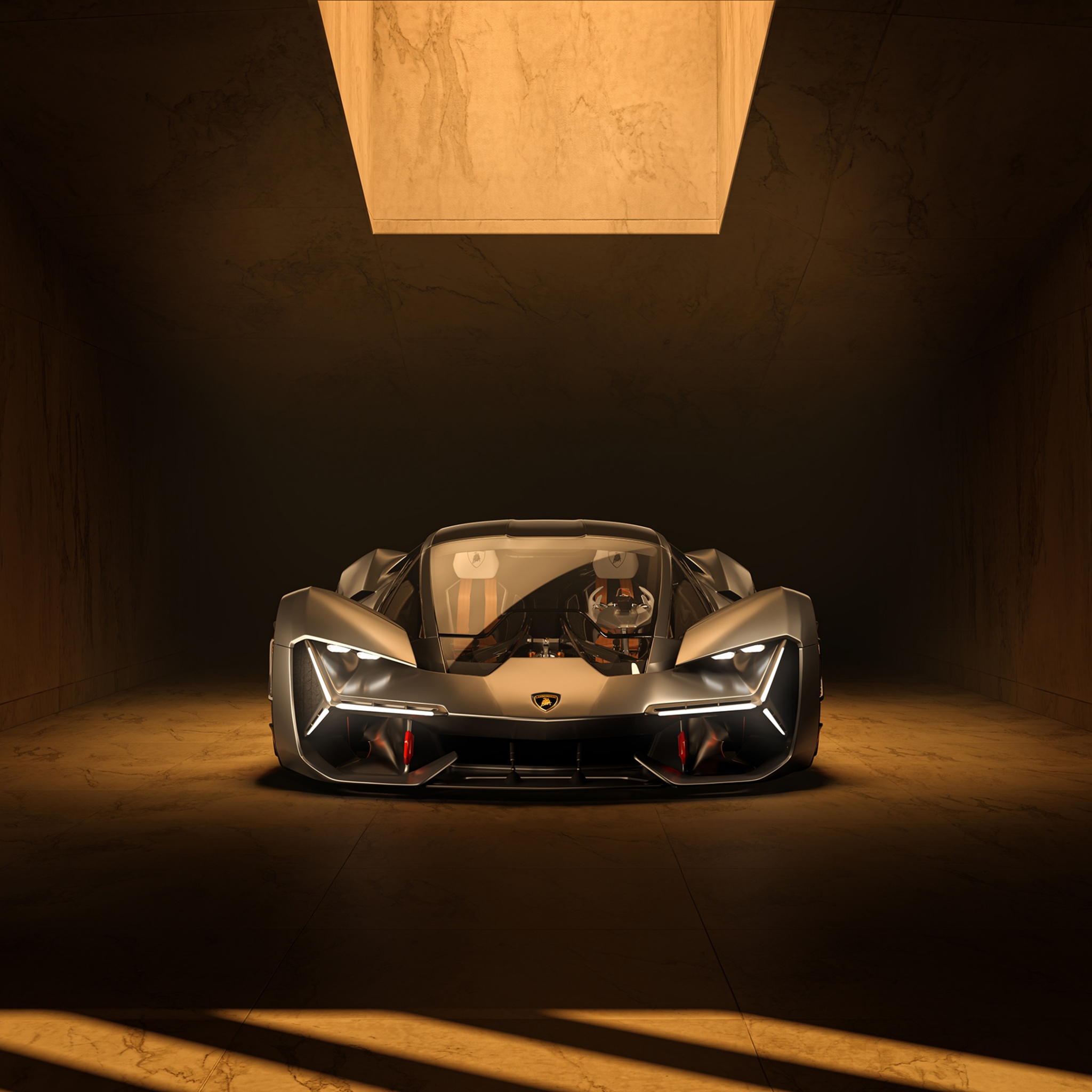 Lamborghini Terzo Millennio Wallpaper 4K, Hyper Sports Cars