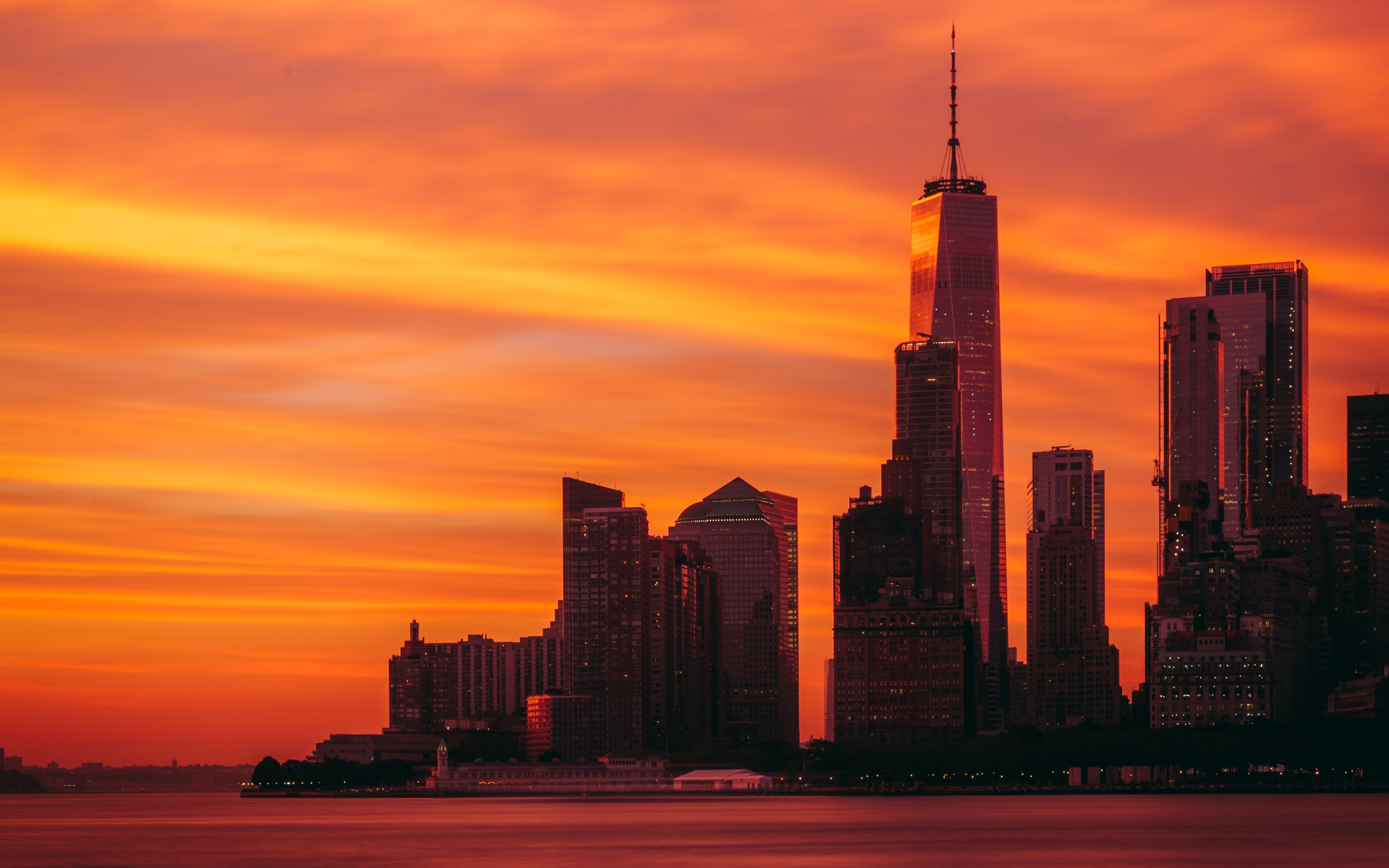 City Sunset Wallpaper