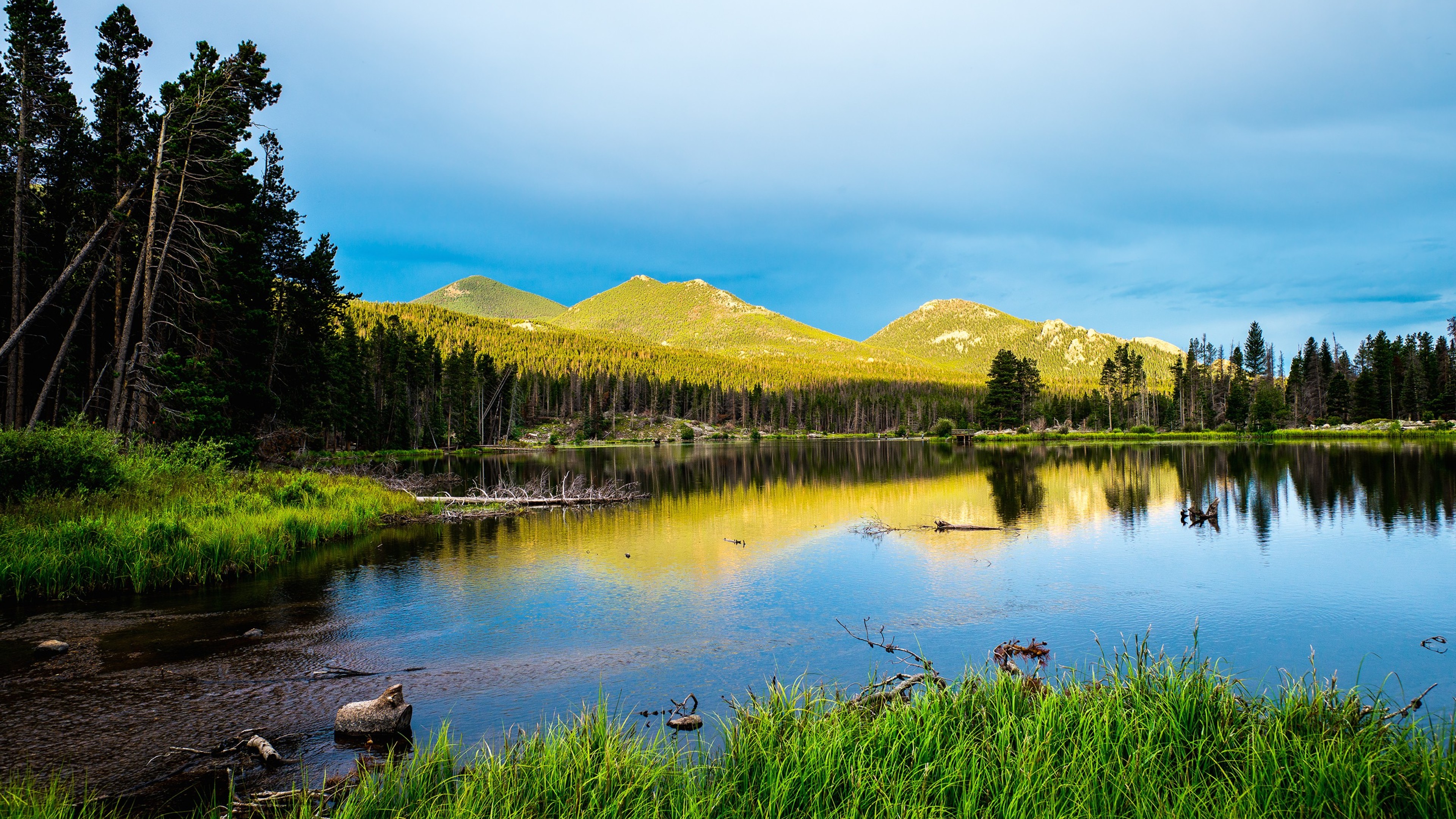Wallpaper 4k Rocky Mountains National Park Wallpaper