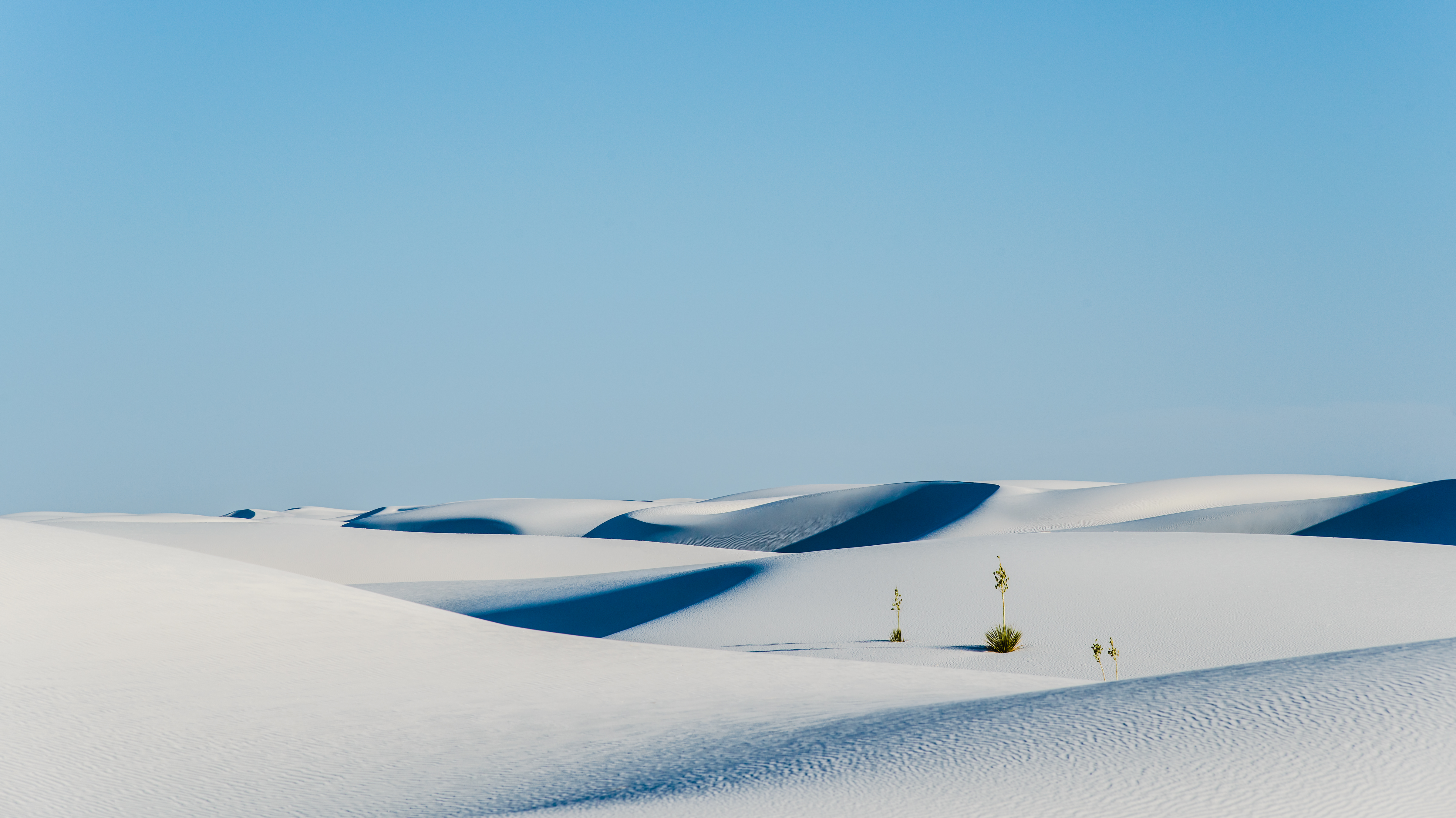 Wallpaper, blue, desert, landscape, nature, photography, sand, white 4800x2700