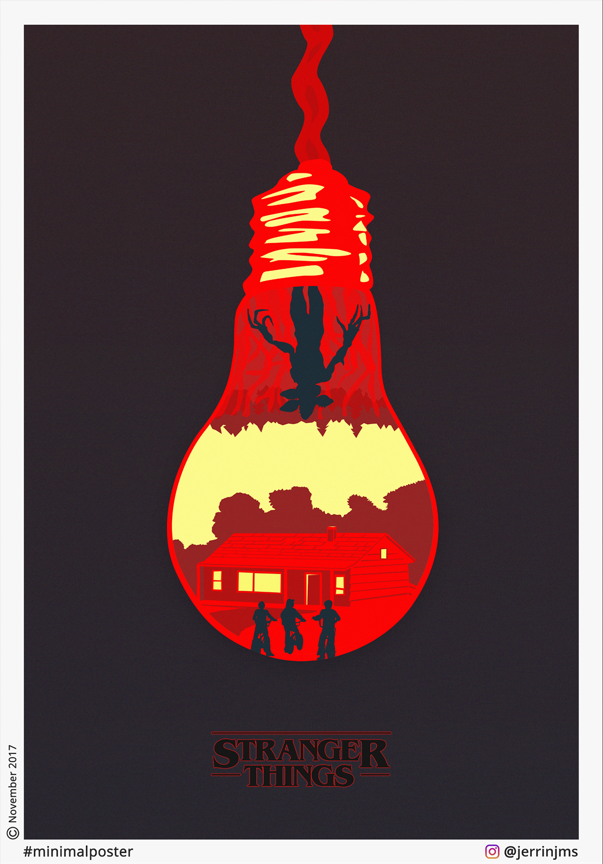 Minimal Poster, Stranger Things
