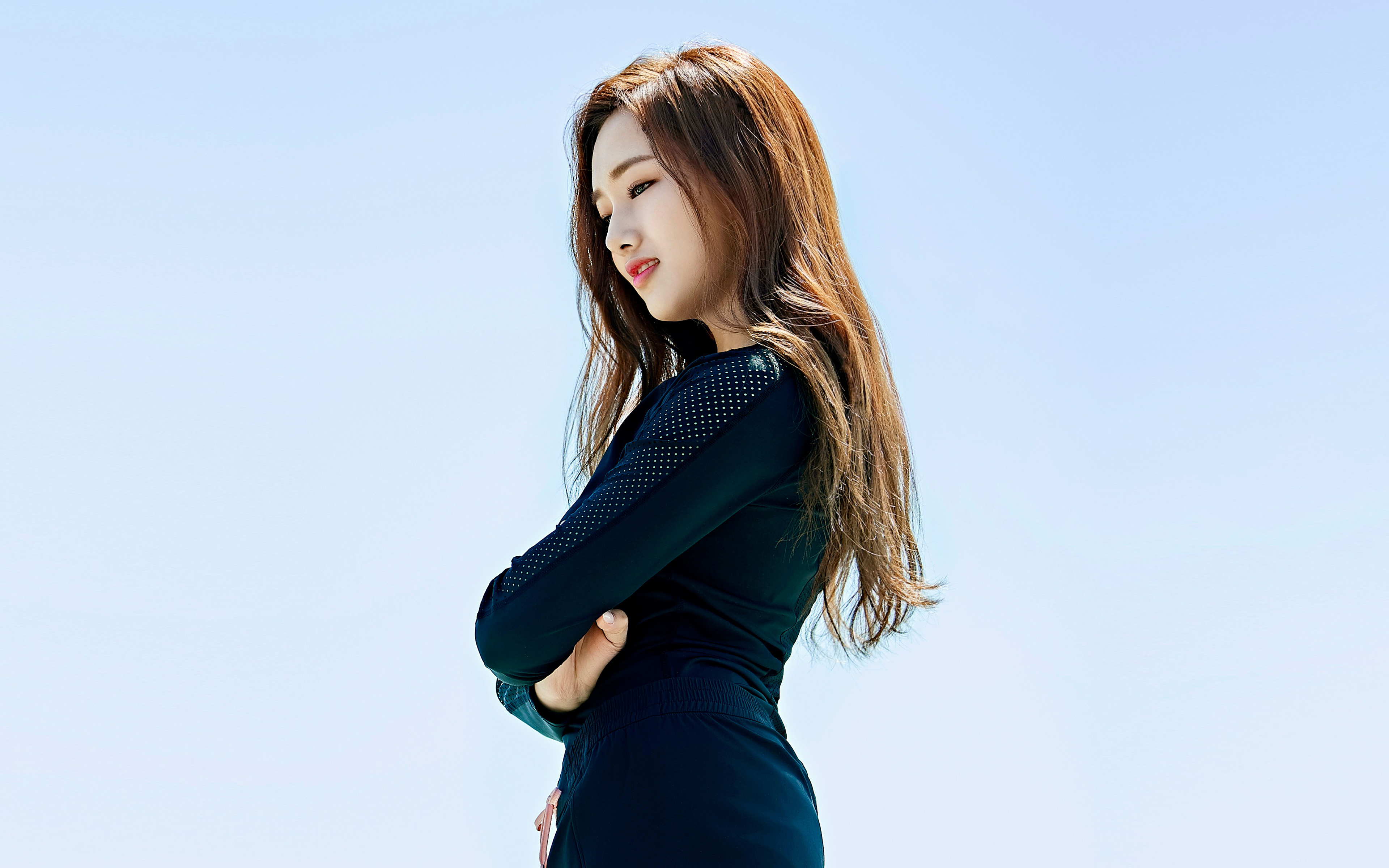 wallpaper for desktop, laptop. asian girl cute summer