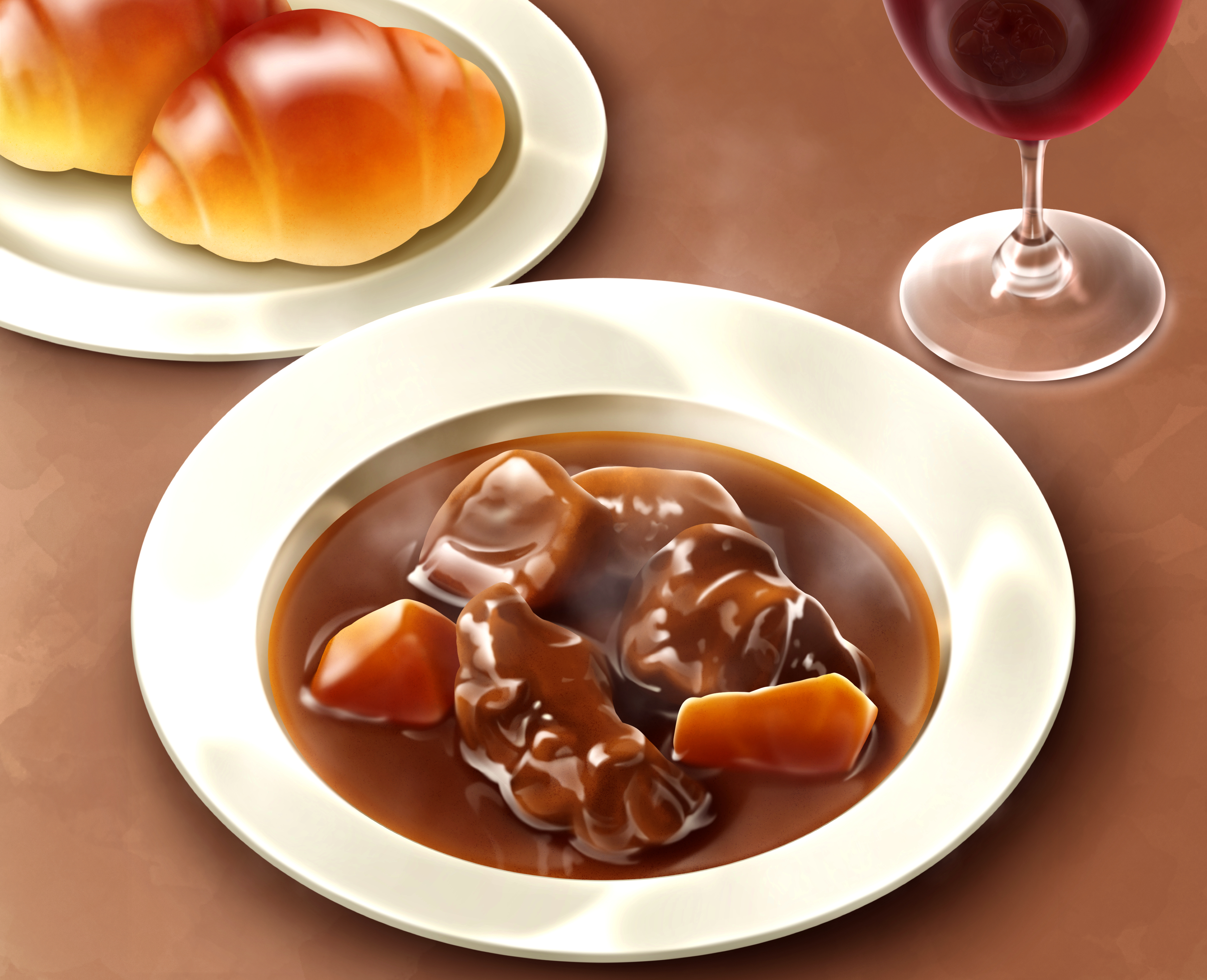 4K Anime Food Wallpaper and Background Image