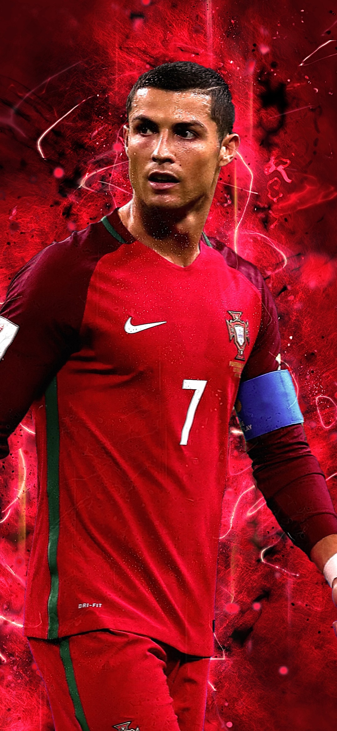 Wallpaper / Sports Cristiano Ronaldo Phone Wallpaper, Soccer, Portuguese, 1080x2340 free download