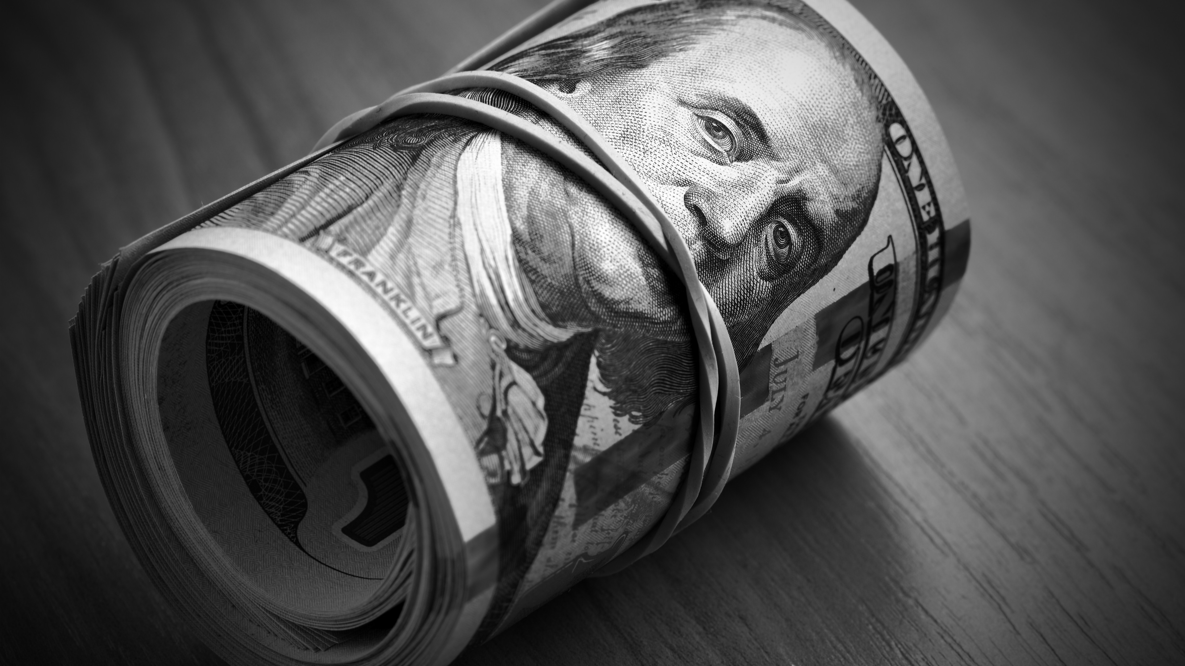 Wallpaper Dollar, one roll, money 3840x2160 UHD 4K Picture, Image
