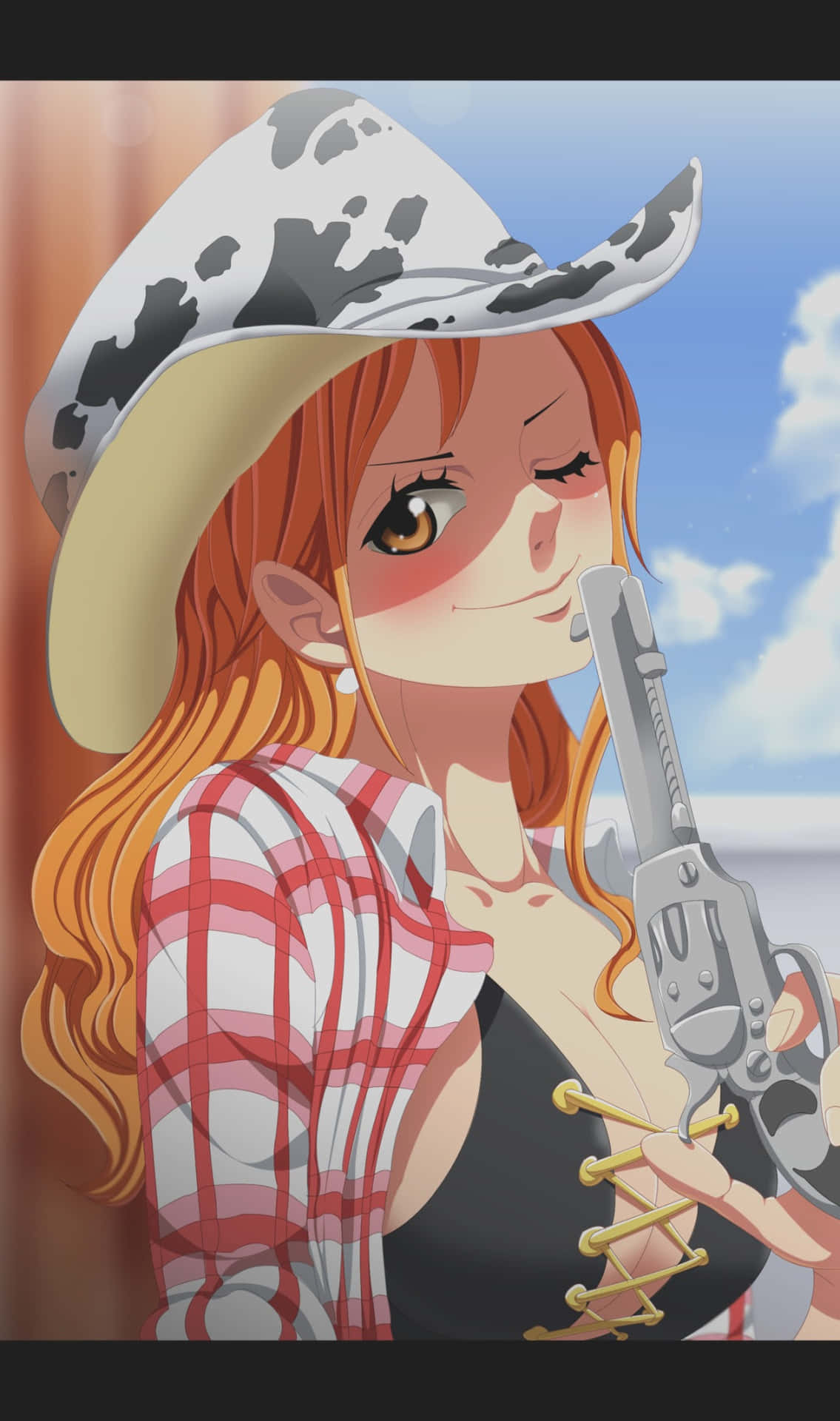 Download Cowboy Nami One Piece Anime Wallpaper