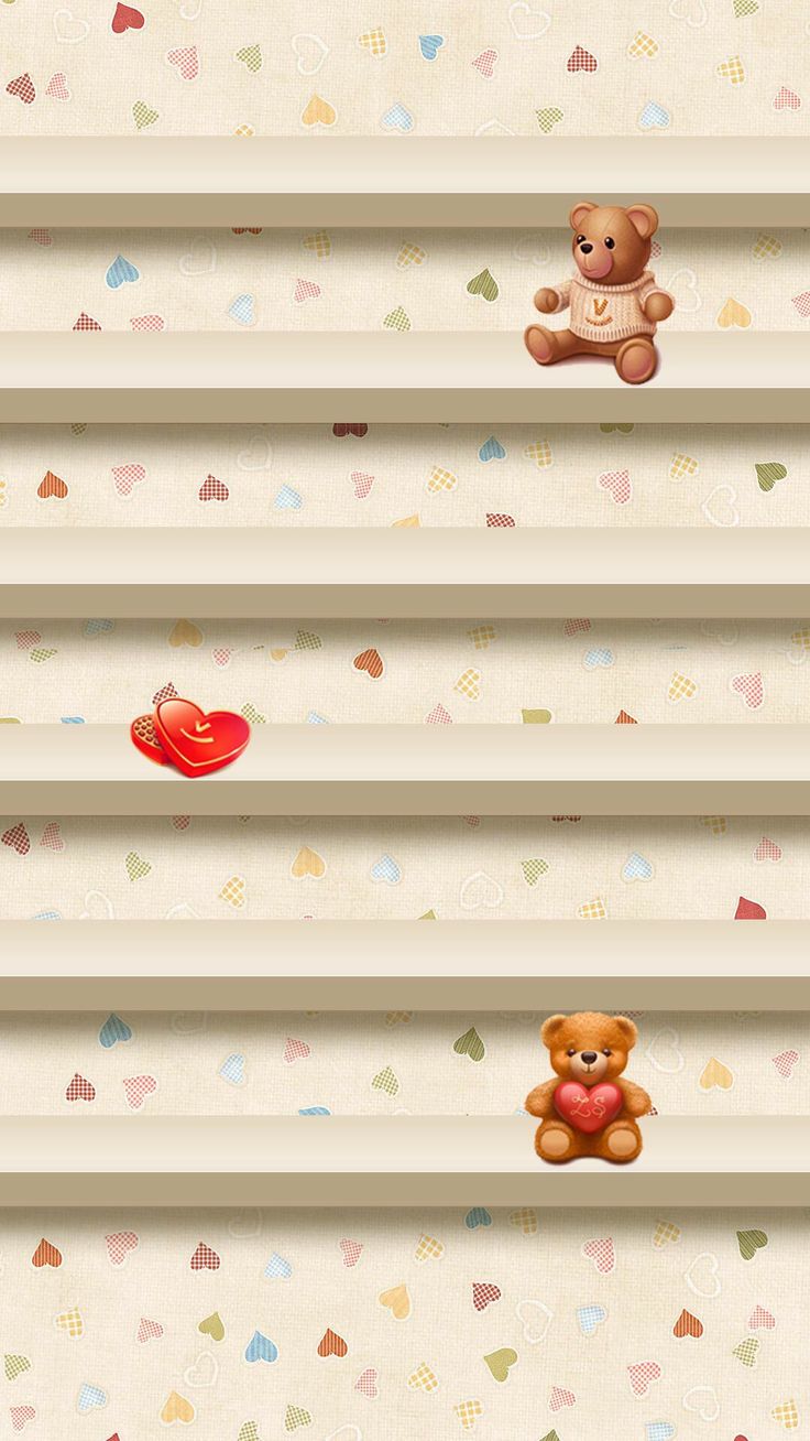 iPhone 6 plus Home wallpaper shelf. iPhone wallpaper, Valentines wallpaper, Cute wallpaper