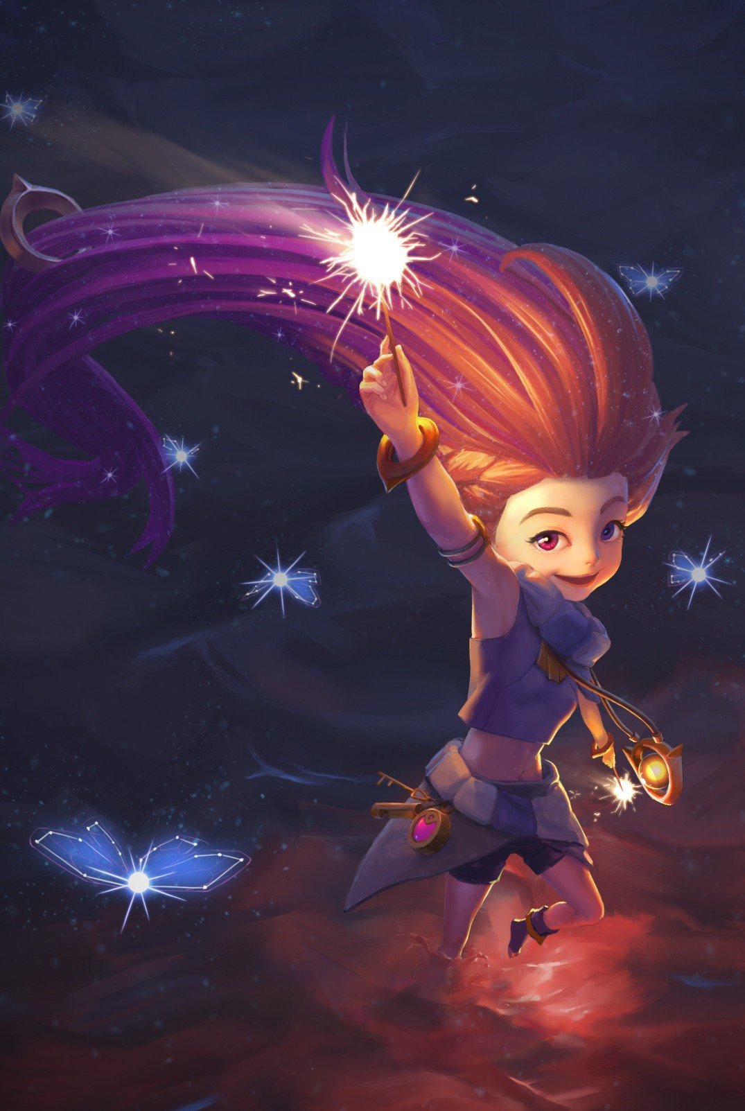 Zoe. Wallpaper & Fan Arts. League Of Legends