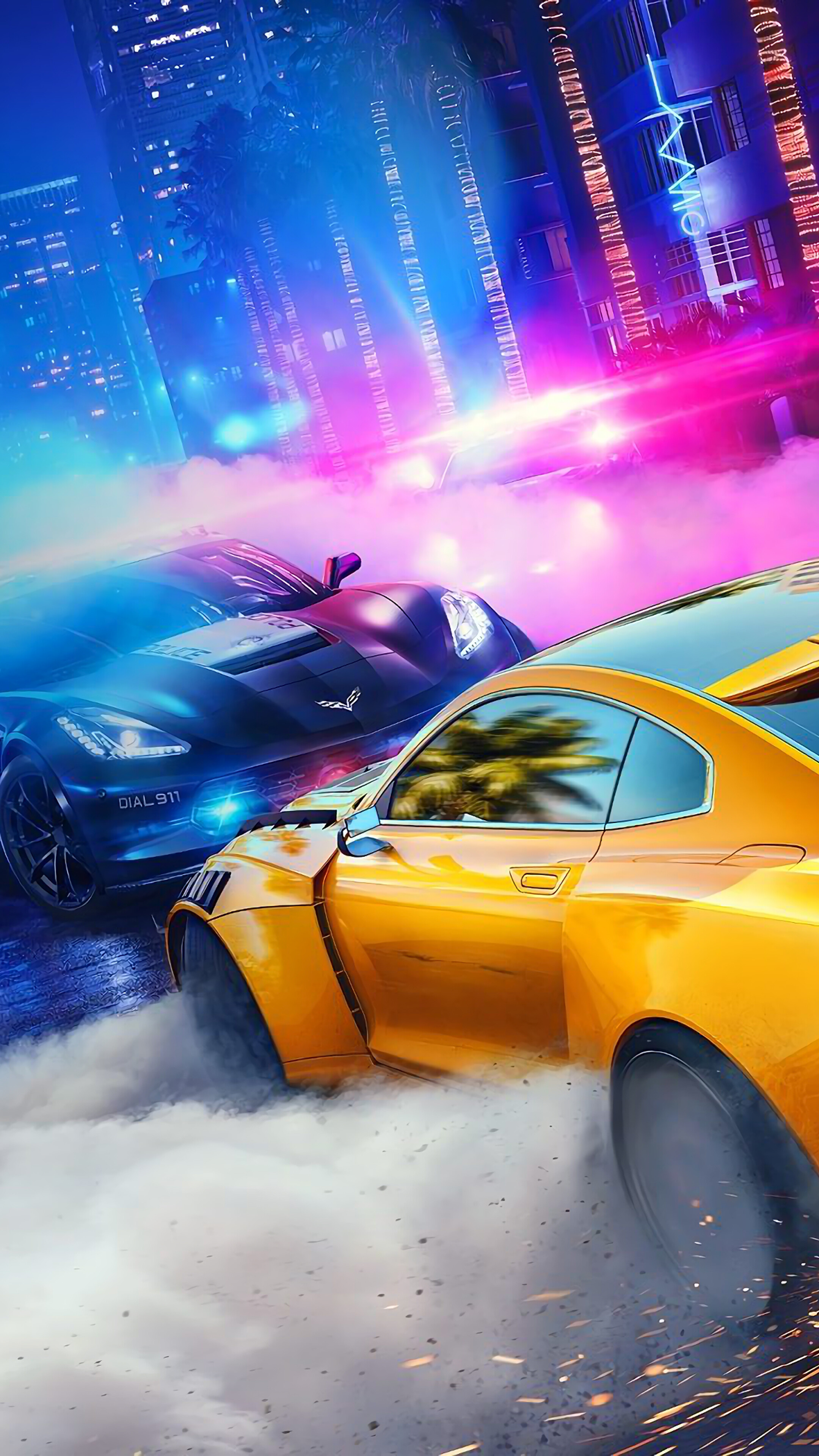 Need for Speed Heat, Cars, Drifting, 4k Gallery HD Wallpaper