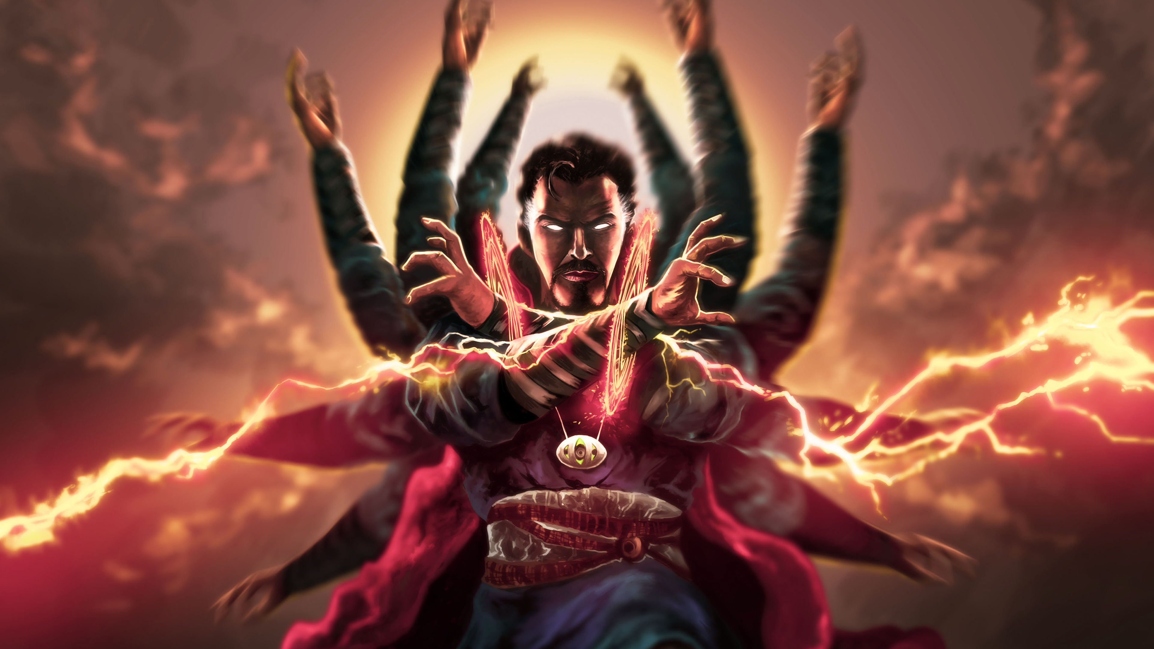 Wallpaper 4k Doctor Strange Art 4k Wallpaper