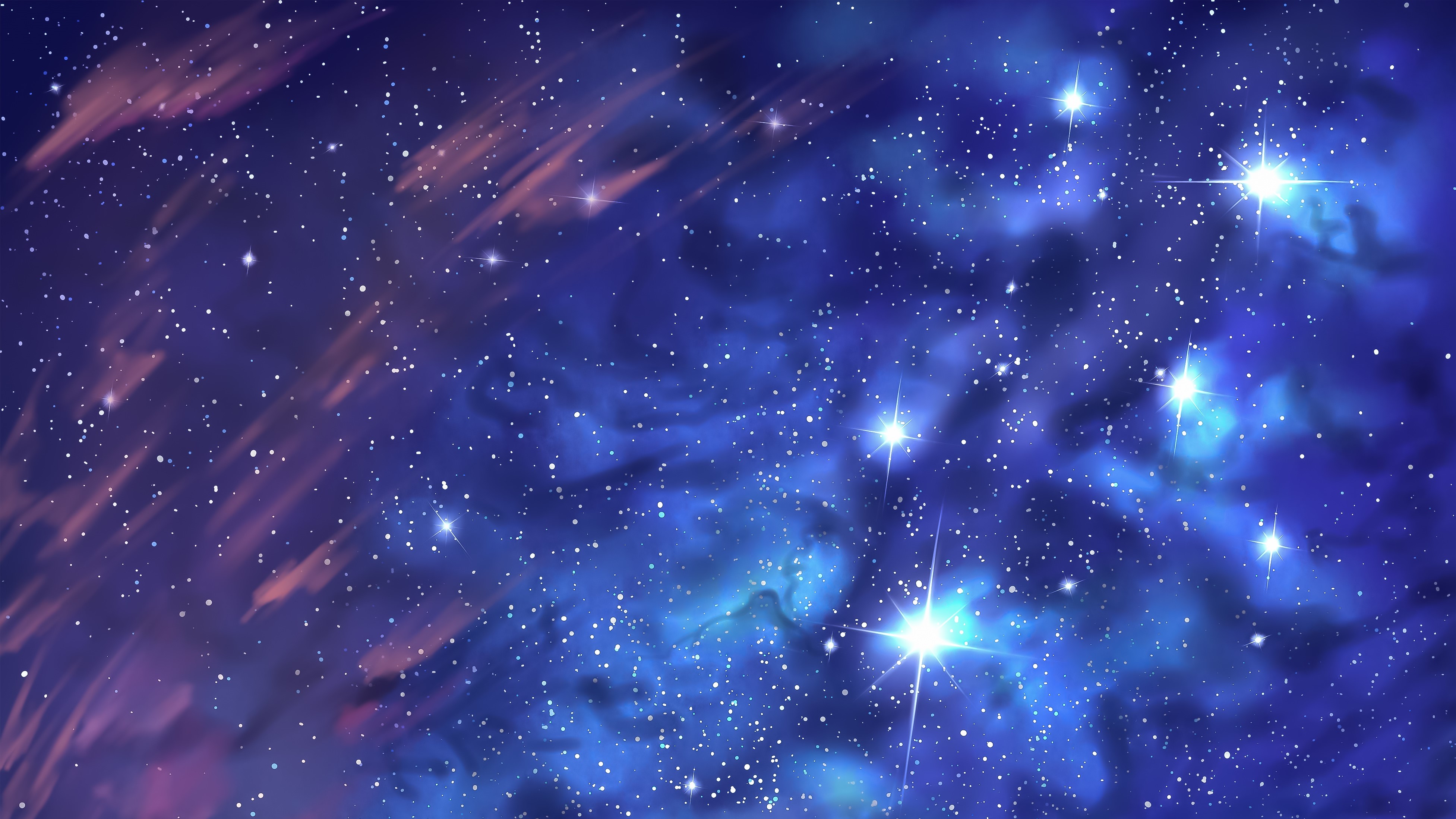 4K Starry Sky Wallpaper and Background Image
