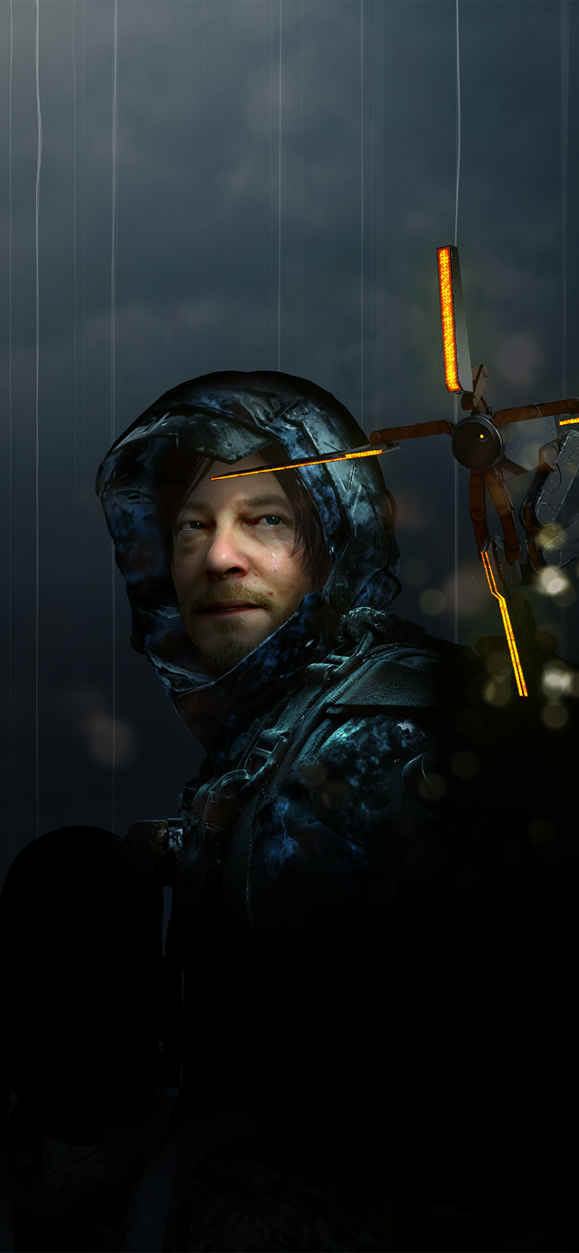 Wallpaper / Video Game Death Stranding Phone Wallpaper, Norman Reedus, 828x1792 free download