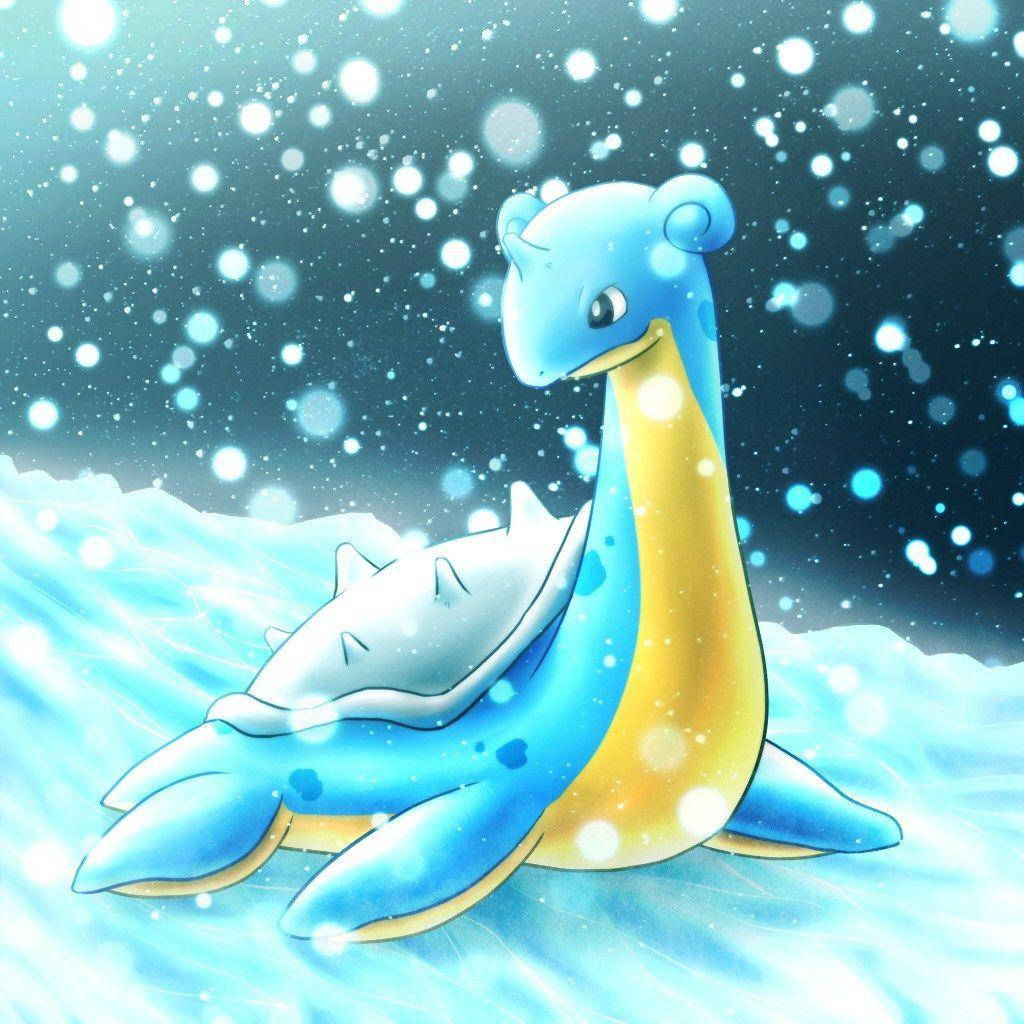 Download Lapras In The Snow Wallpaper